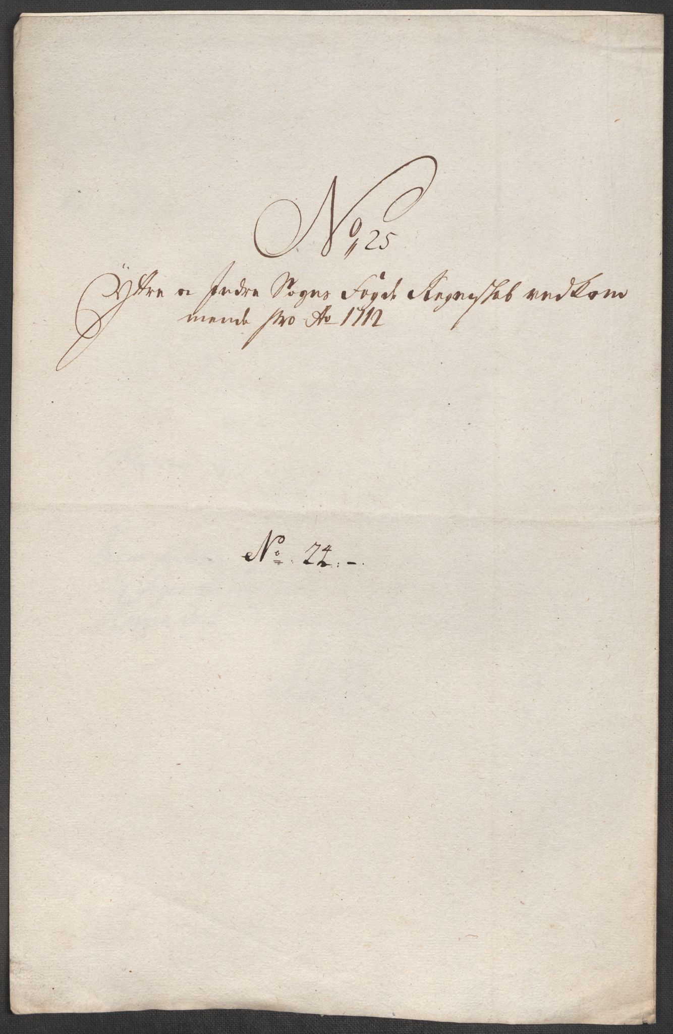 Rentekammeret inntil 1814, Reviderte regnskaper, Fogderegnskap, AV/RA-EA-4092/R52/L3318: Fogderegnskap Sogn, 1712, p. 273