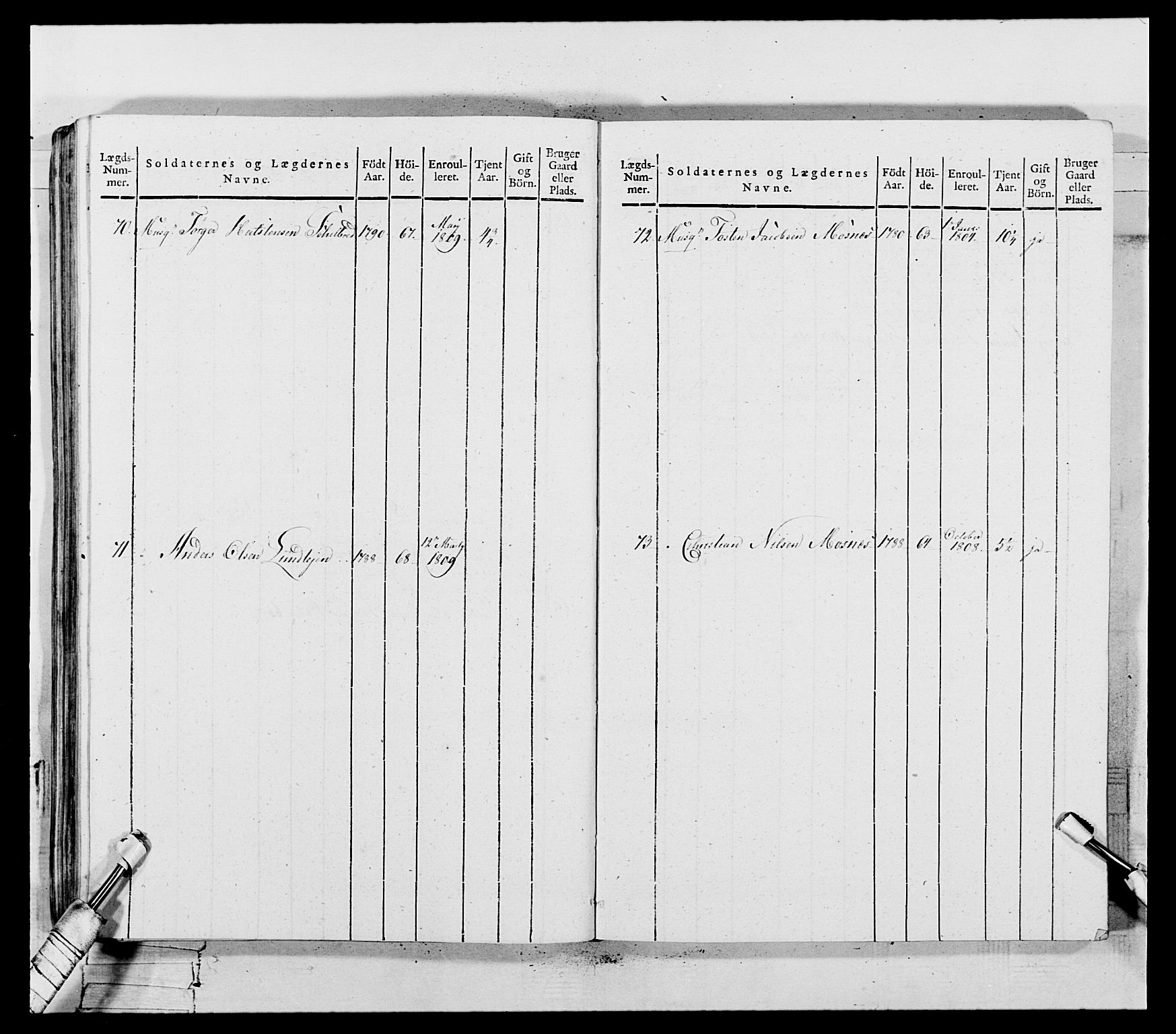 Generalitets- og kommissariatskollegiet, Det kongelige norske kommissariatskollegium, AV/RA-EA-5420/E/Eh/L0118: Telemarkske nasjonale infanteriregiment, 1814, p. 352