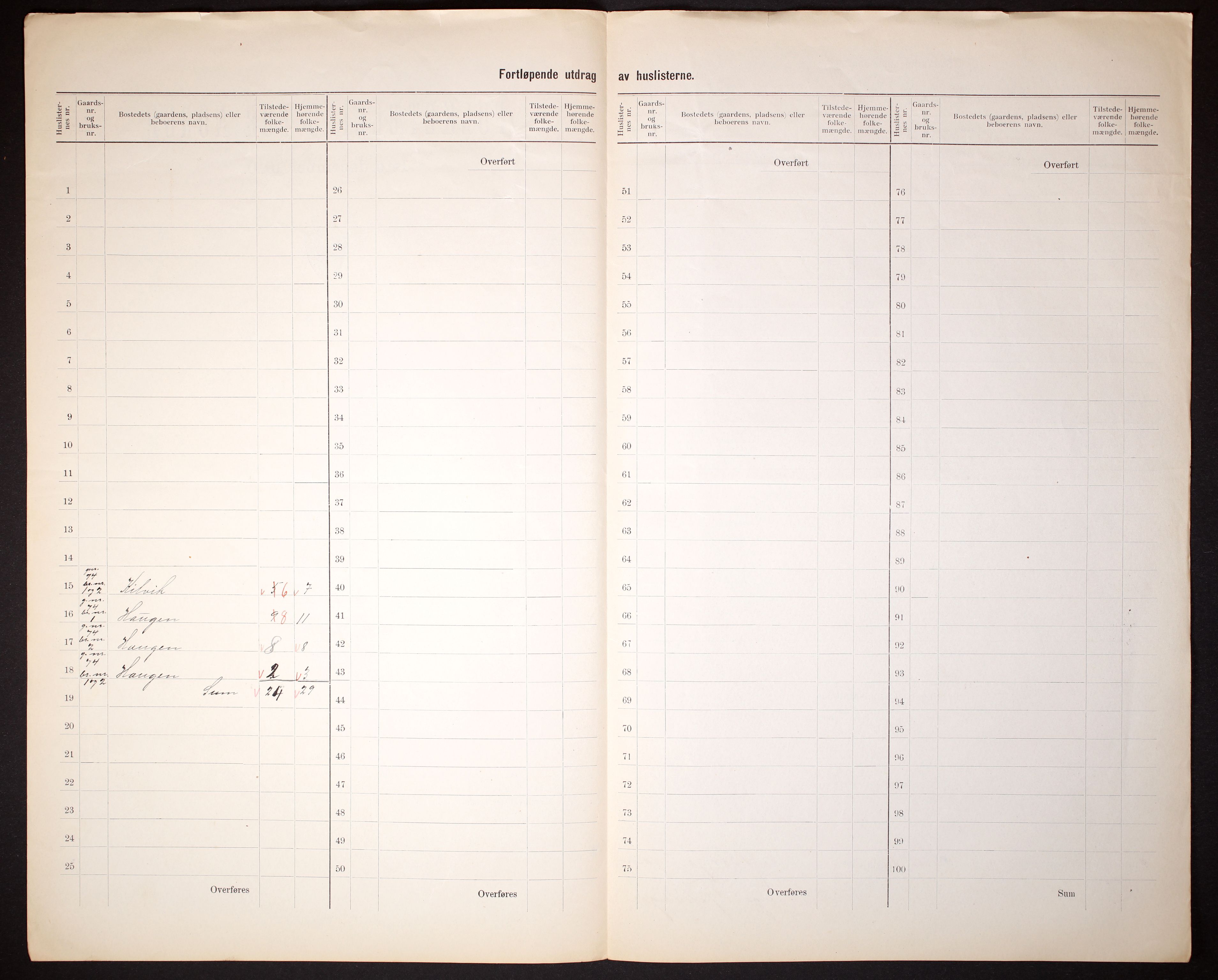 RA, 1910 census for Borge, 1910, p. 42