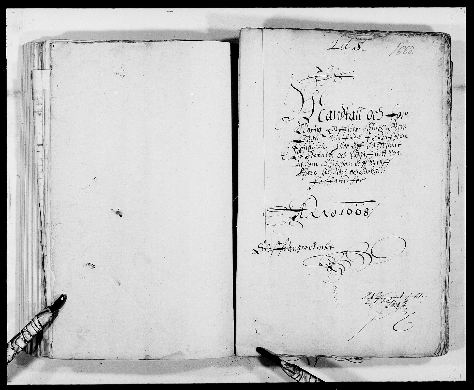 Rentekammeret inntil 1814, Reviderte regnskaper, Fogderegnskap, RA/EA-4092/R47/L2841: Fogderegnskap Ryfylke, 1665-1669, p. 264