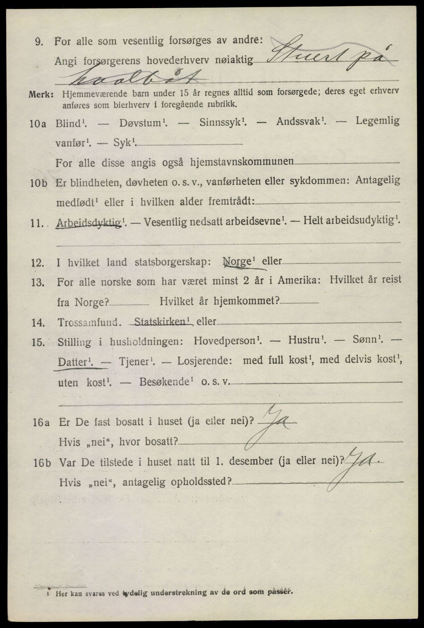SAKO, 1920 census for Nøtterøy, 1920, p. 13490