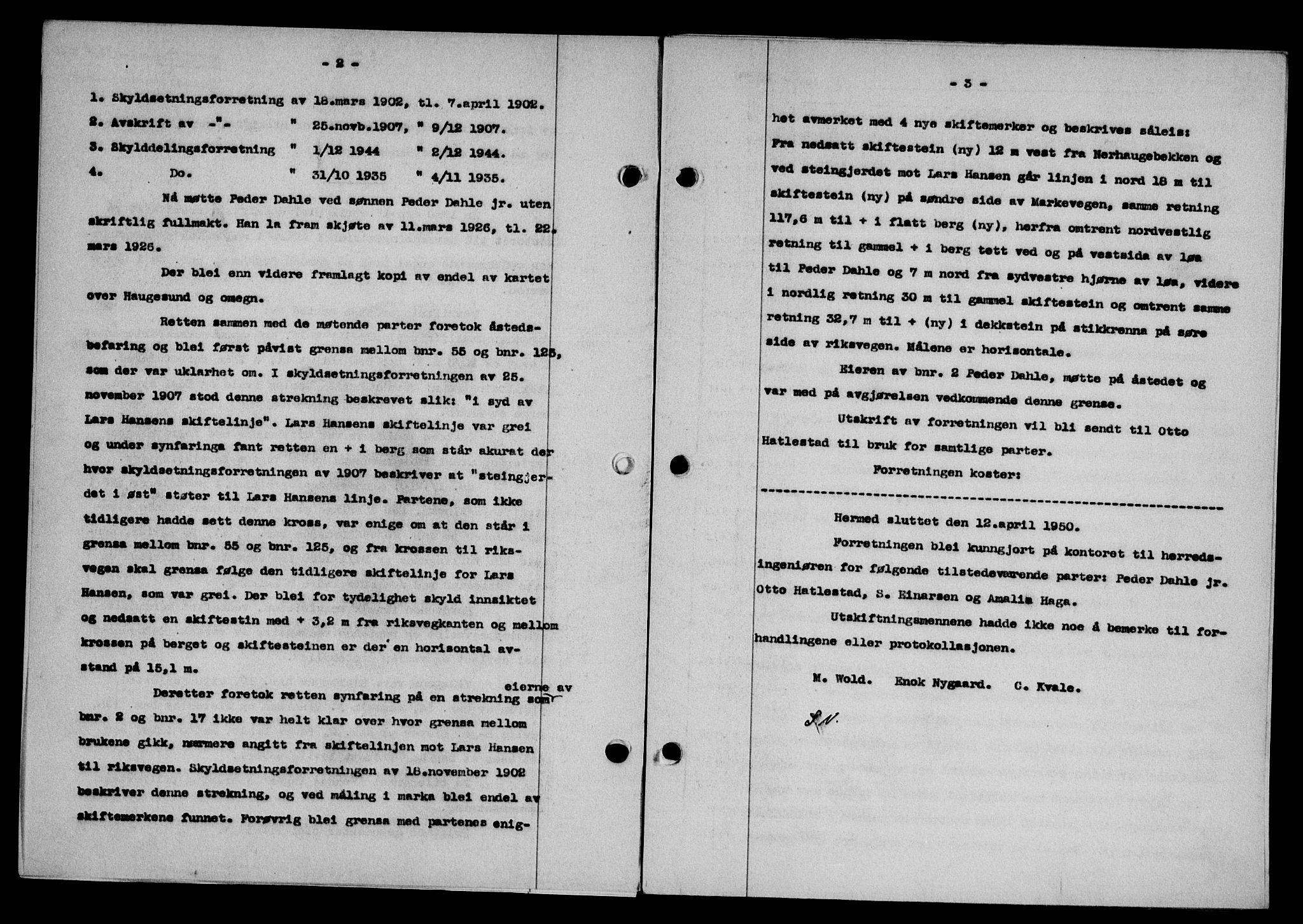 Karmsund sorenskriveri, SAST/A-100311/01/II/IIB/L0101: Mortgage book no. 81A, 1950-1951, Diary no: : 3264/1950