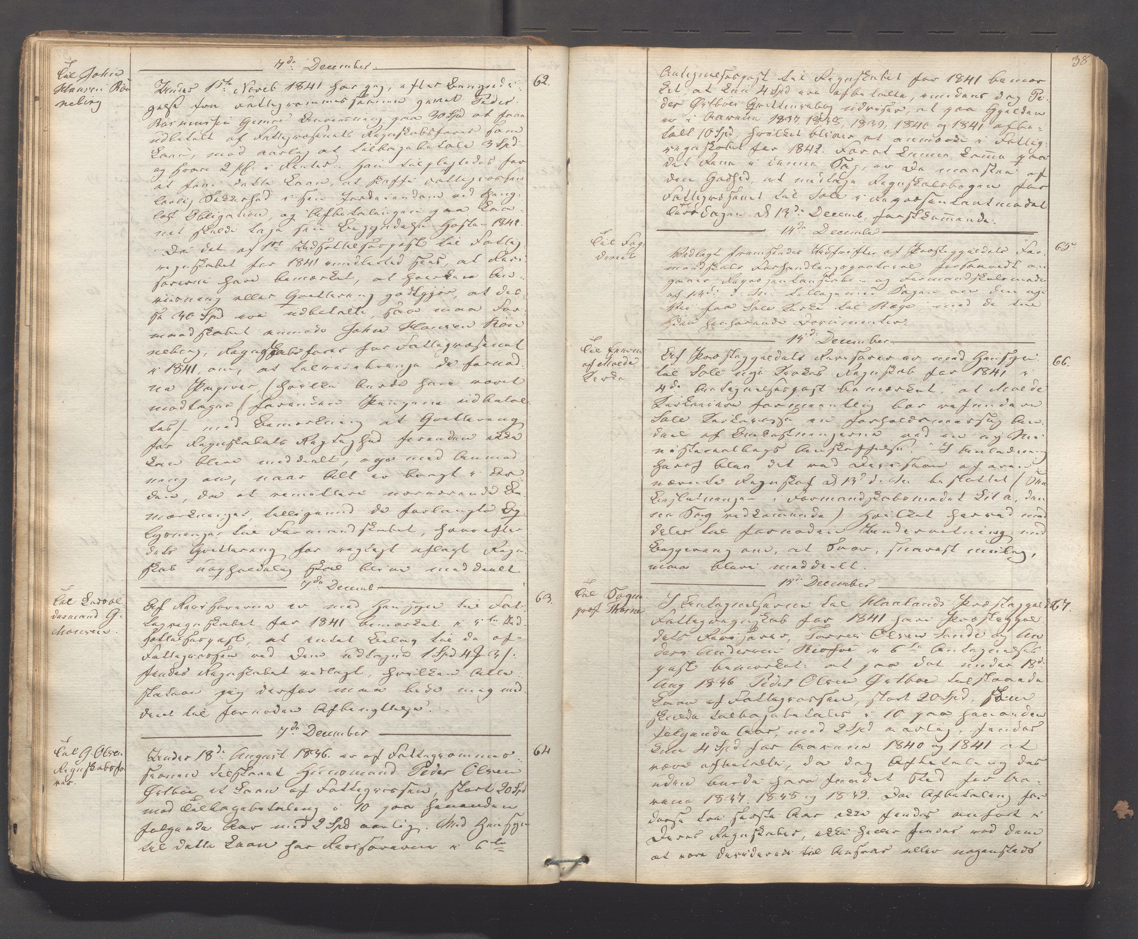 Håland kommune - Formannskapet, IKAR/K-101851/B/L0001: Kopibok, 1837-1898, p. 38