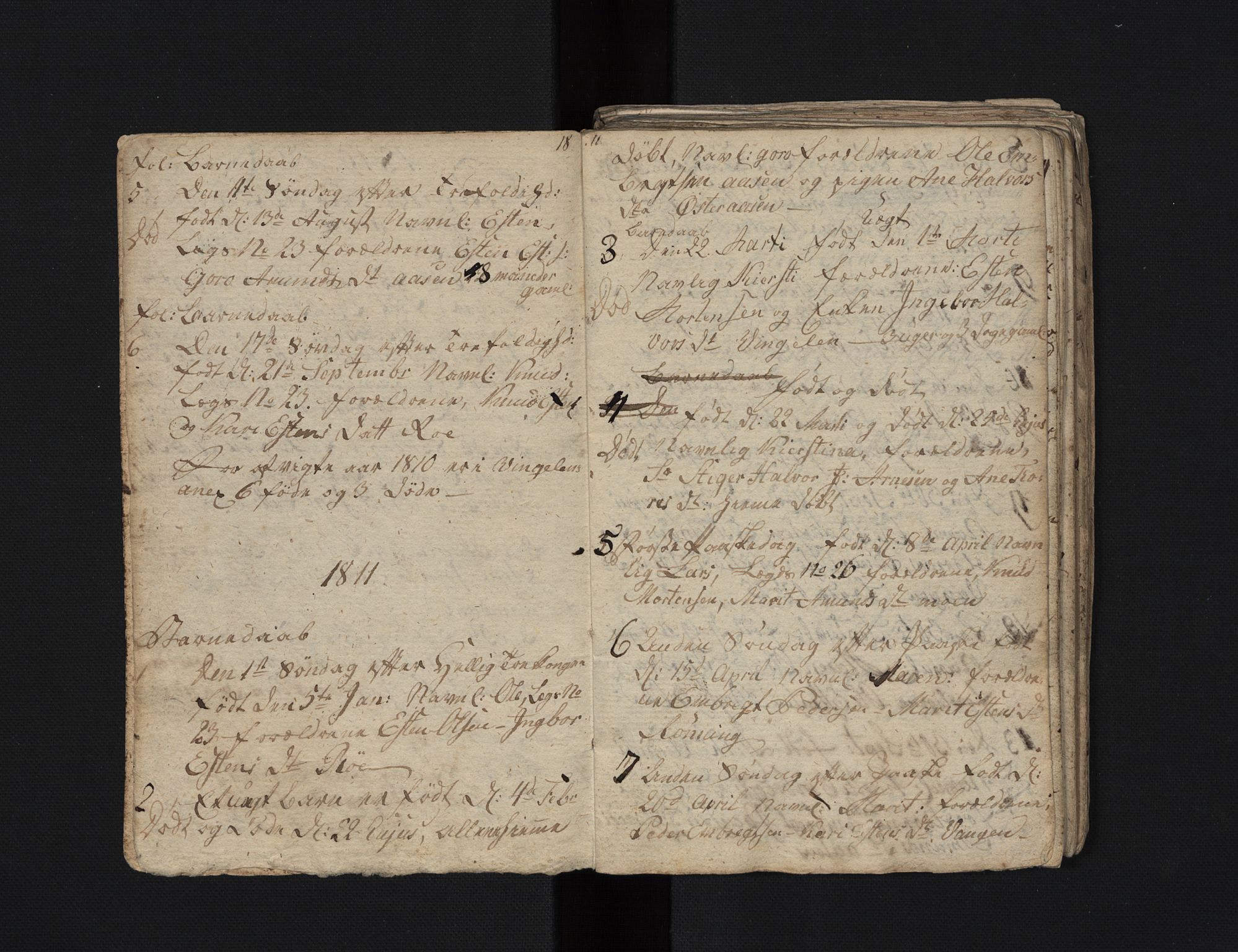 Tolga prestekontor, SAH/PREST-062/L/L0021: Parish register (copy) no. 21, 1804-1823