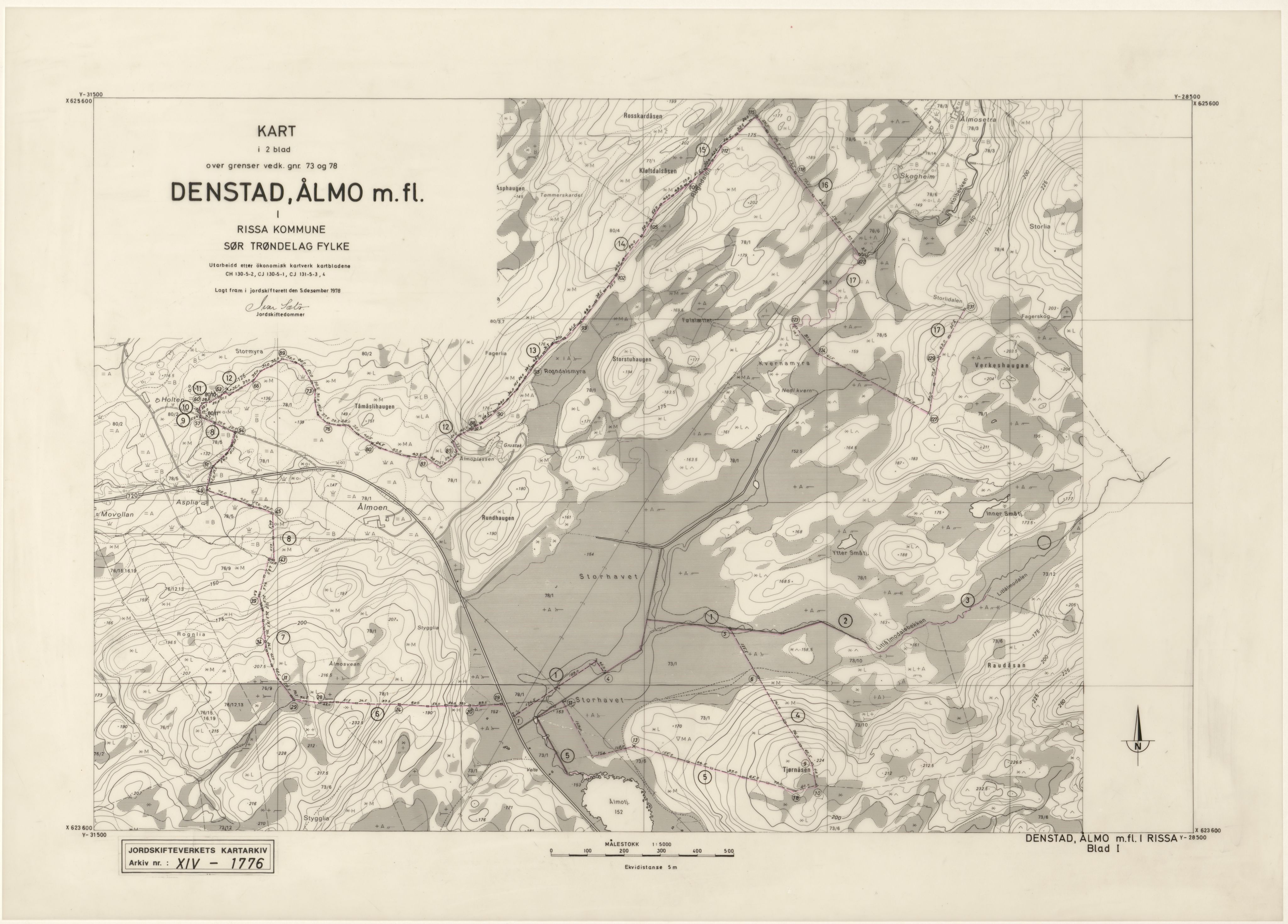 Jordskifteverkets kartarkiv, RA/S-3929/T, 1859-1988, p. 2784