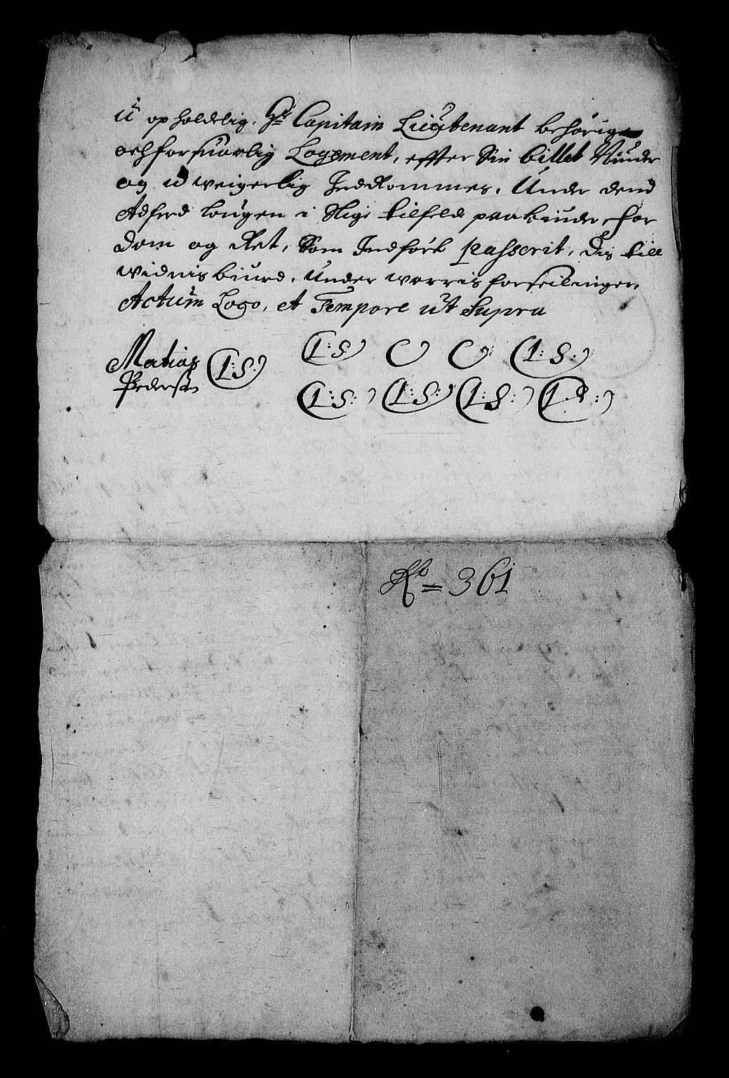 Stattholderembetet 1572-1771, RA/EA-2870/Af/L0004: Avskrifter av vedlegg til originale supplikker, nummerert i samsvar med supplikkbøkene, 1691-1694, p. 90