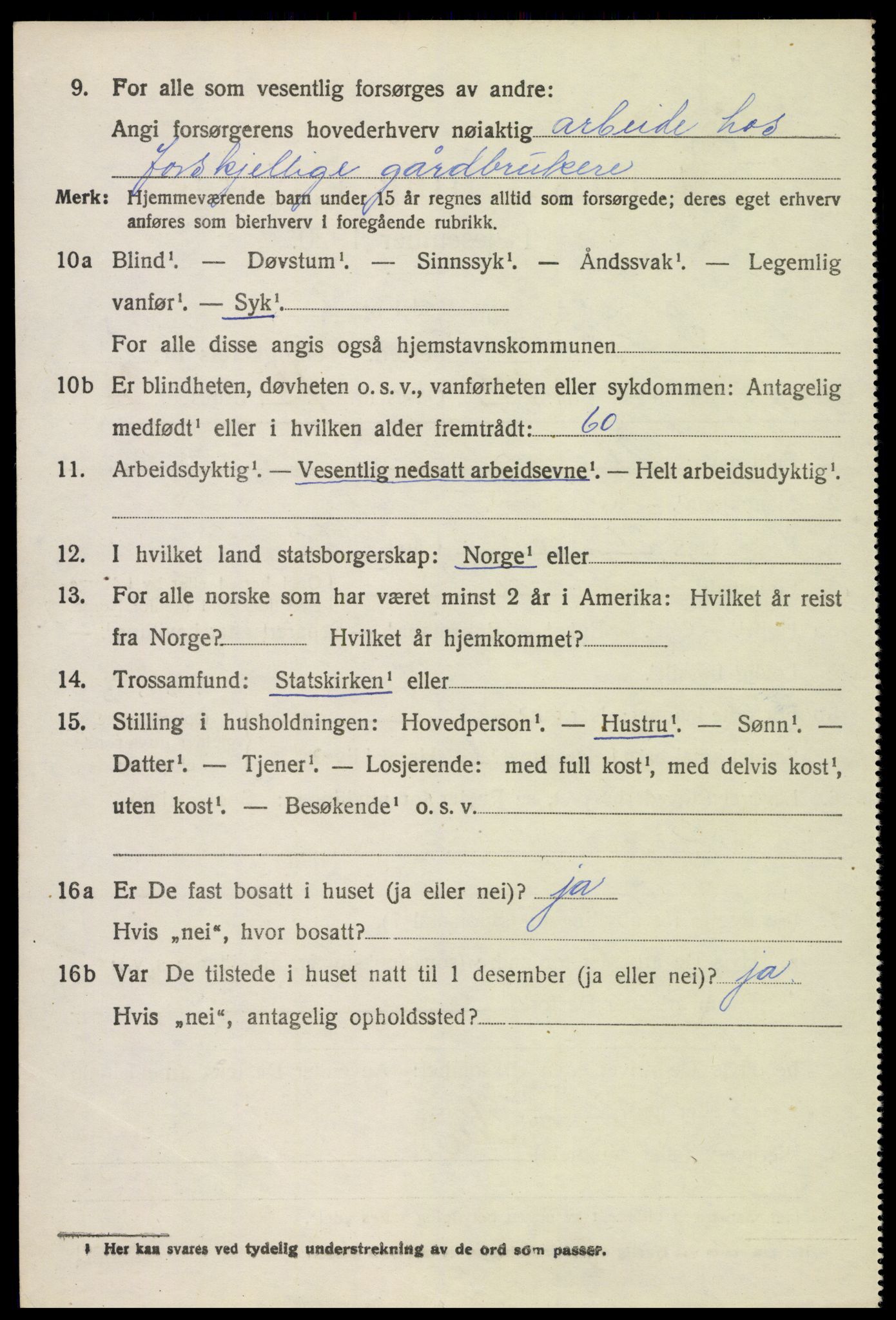 SAH, 1920 census for Sør-Odal, 1920, p. 4242