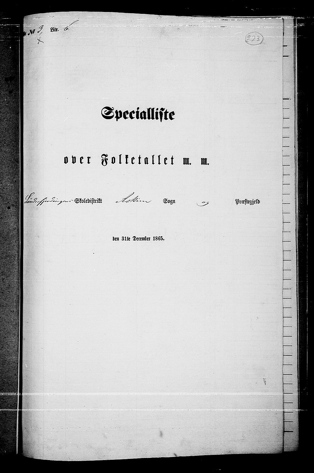 RA, 1865 census for Askim, 1865, p. 80