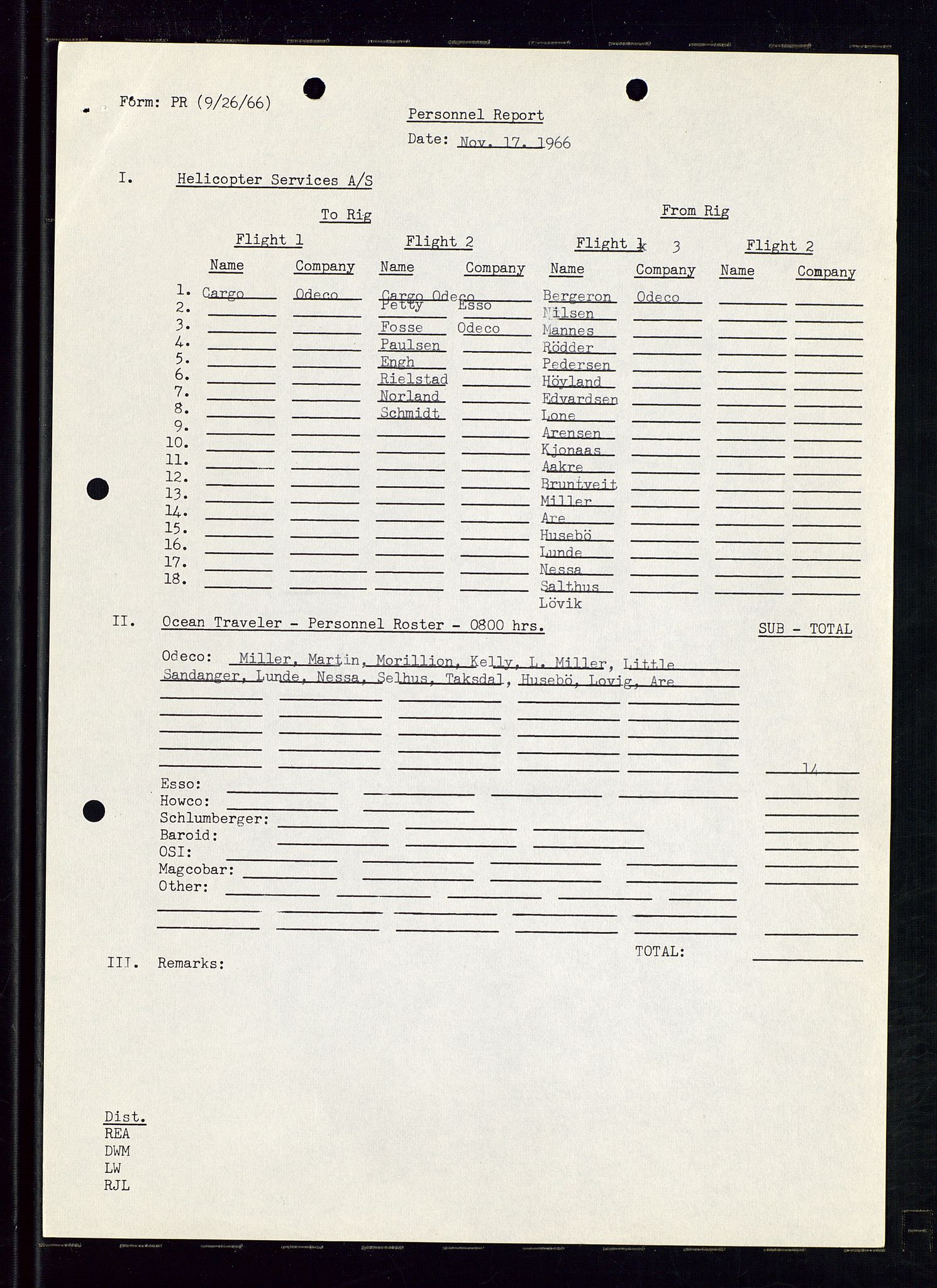 Pa 1512 - Esso Exploration and Production Norway Inc., AV/SAST-A-101917/E/Ea/L0012: Well 25/11-1 og Well 25/10-3, 1966-1967, p. 127