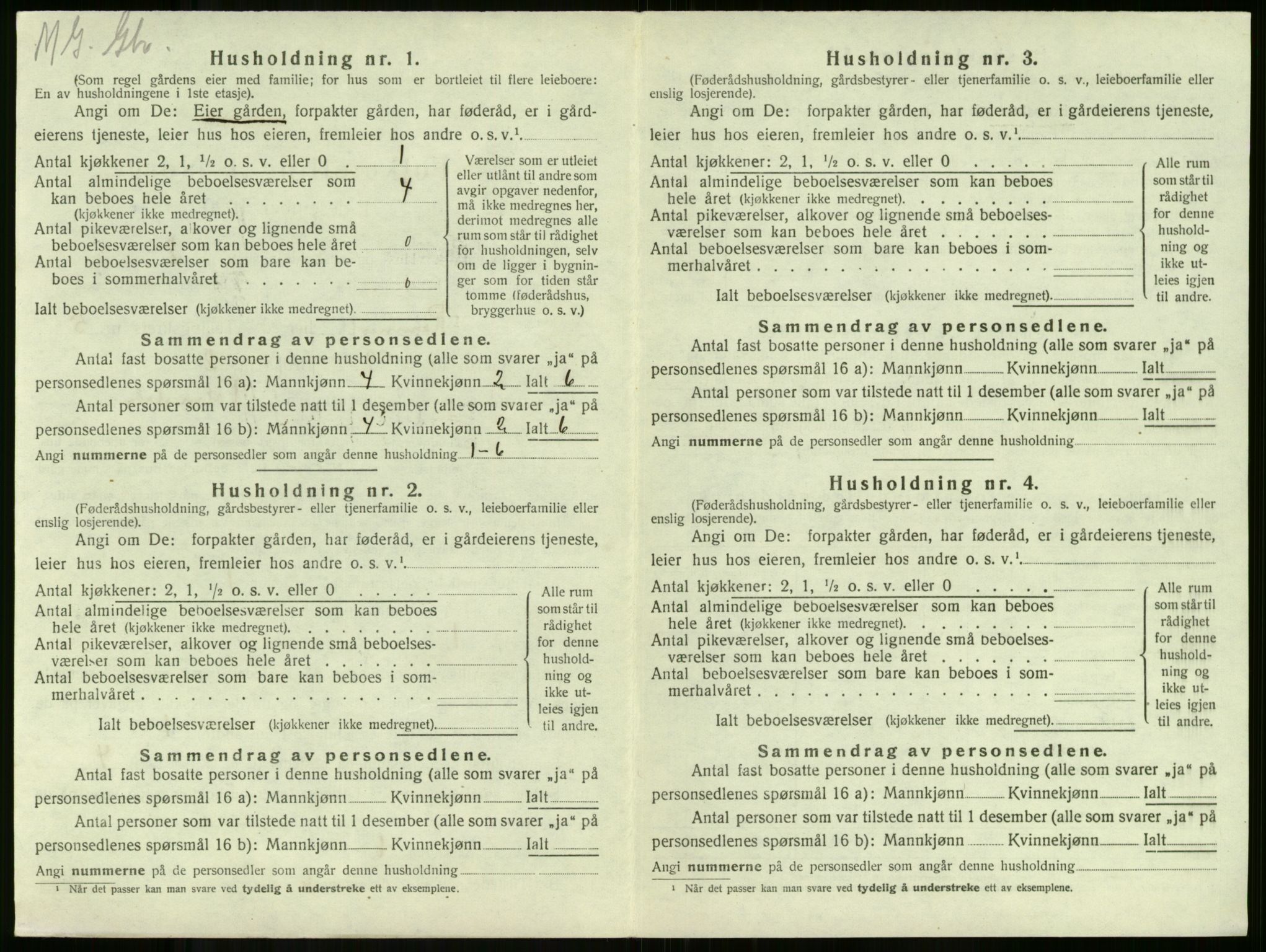 SAKO, 1920 census for Ramnes, 1920, p. 730