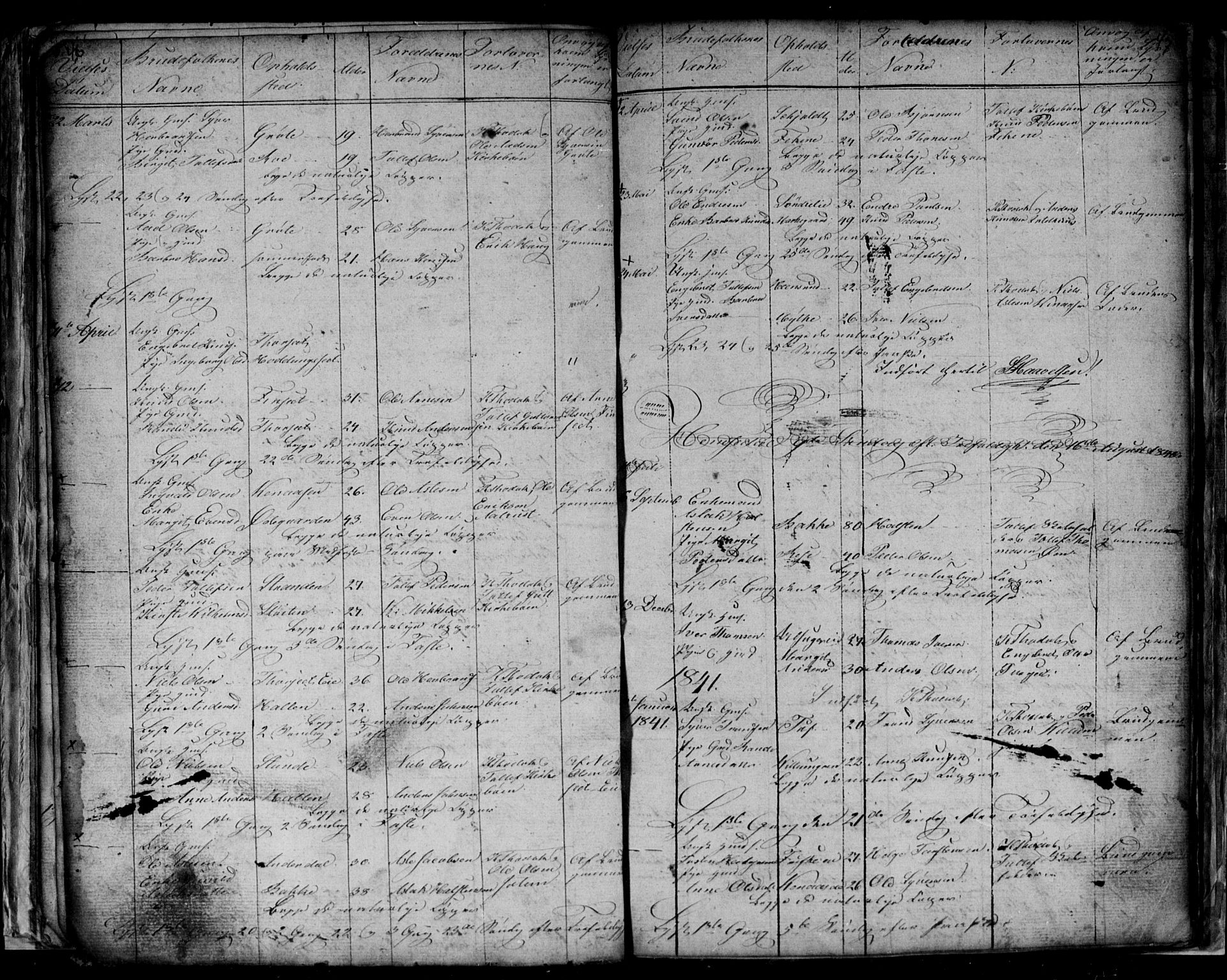 Gol kirkebøker, AV/SAKO-A-226/G/Gb/L0002: Parish register (copy) no. II 2, 1838-1844, p. 46-47