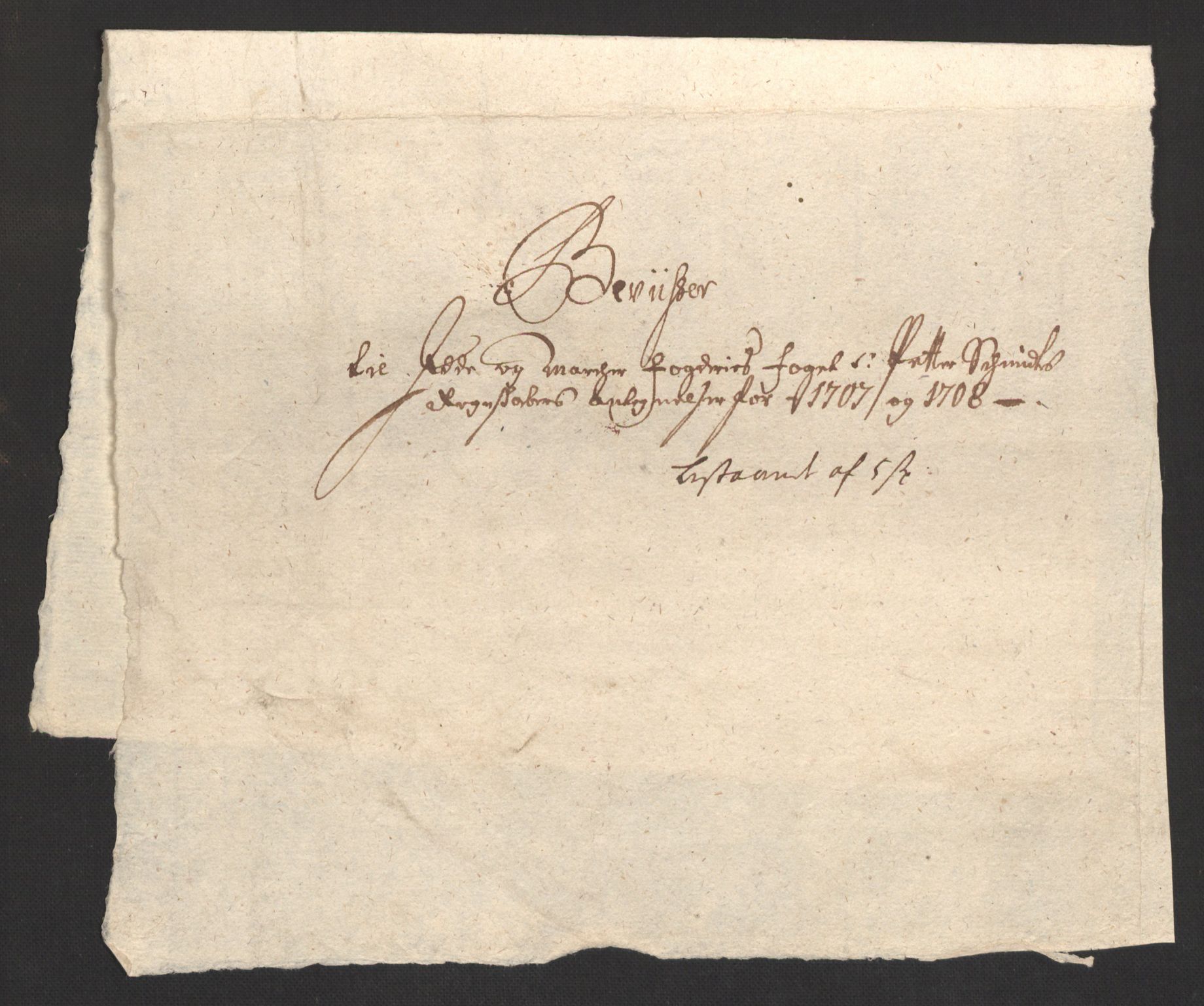 Rentekammeret inntil 1814, Reviderte regnskaper, Fogderegnskap, AV/RA-EA-4092/R01/L0018: Fogderegnskap Idd og Marker, 1707-1709, p. 247