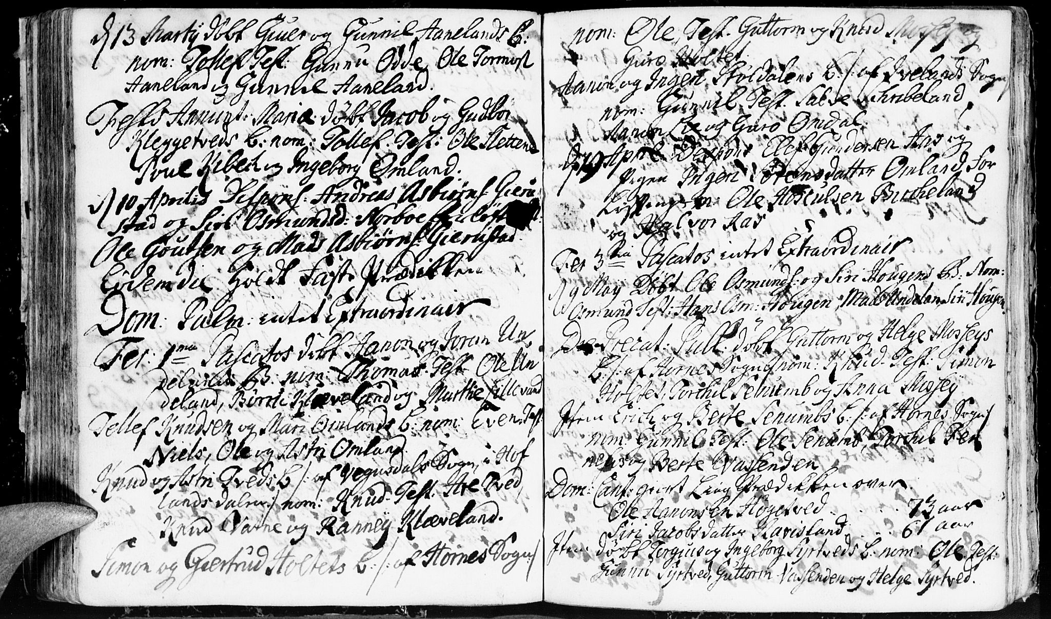 Evje sokneprestkontor, AV/SAK-1111-0008/F/Fa/Faa/L0001: Parish register (official) no. A 1, 1705-1760, p. 113