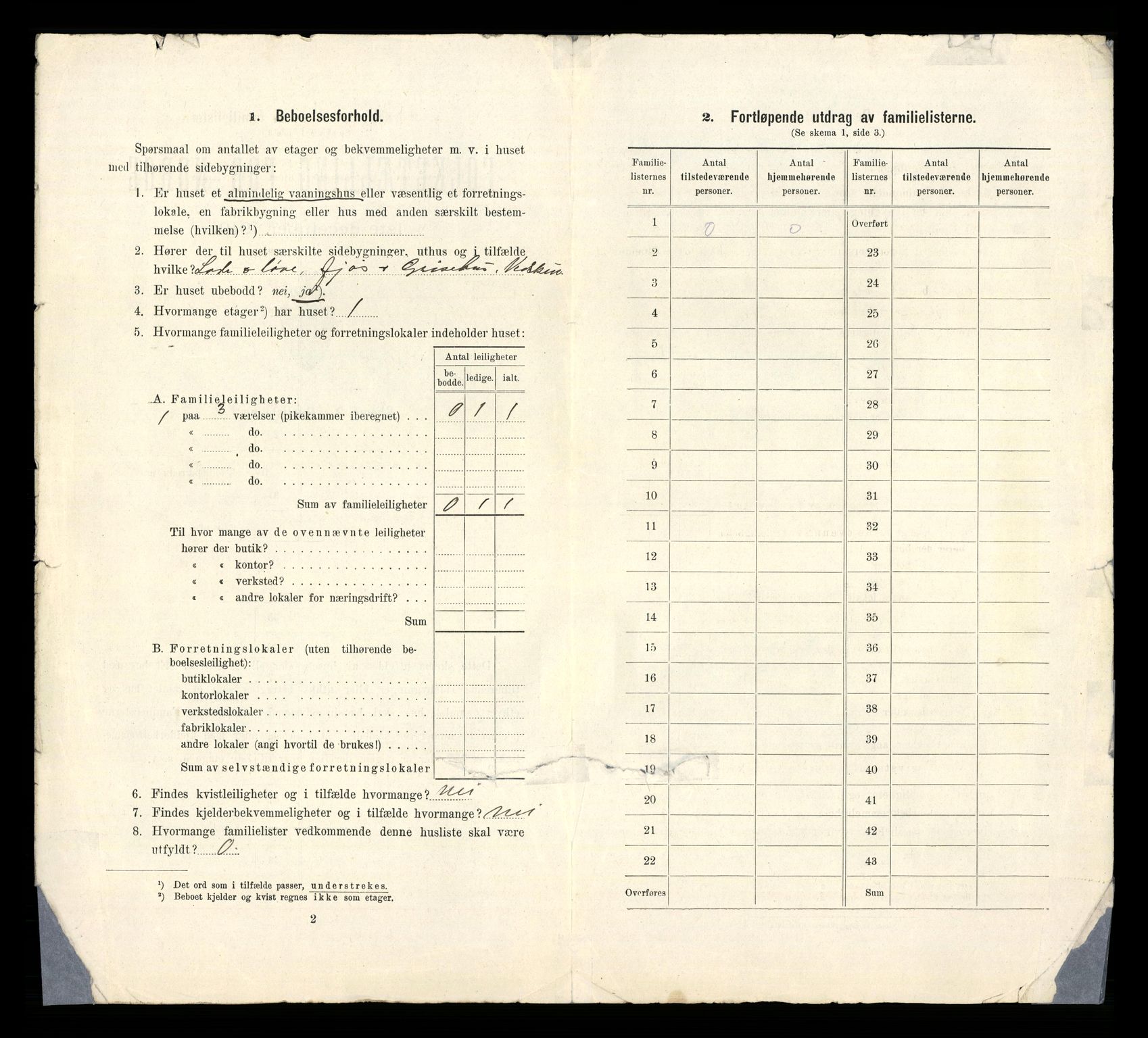 RA, 1910 census for Kongsberg, 1910, p. 3019