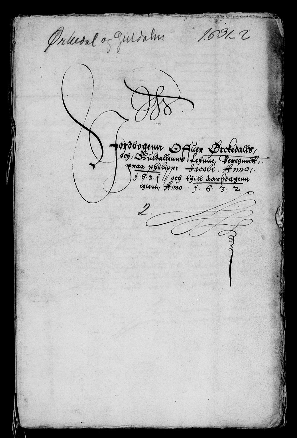 Rentekammeret inntil 1814, Reviderte regnskaper, Lensregnskaper, AV/RA-EA-5023/R/Rb/Rbw/L0047: Trondheim len, 1631-1632