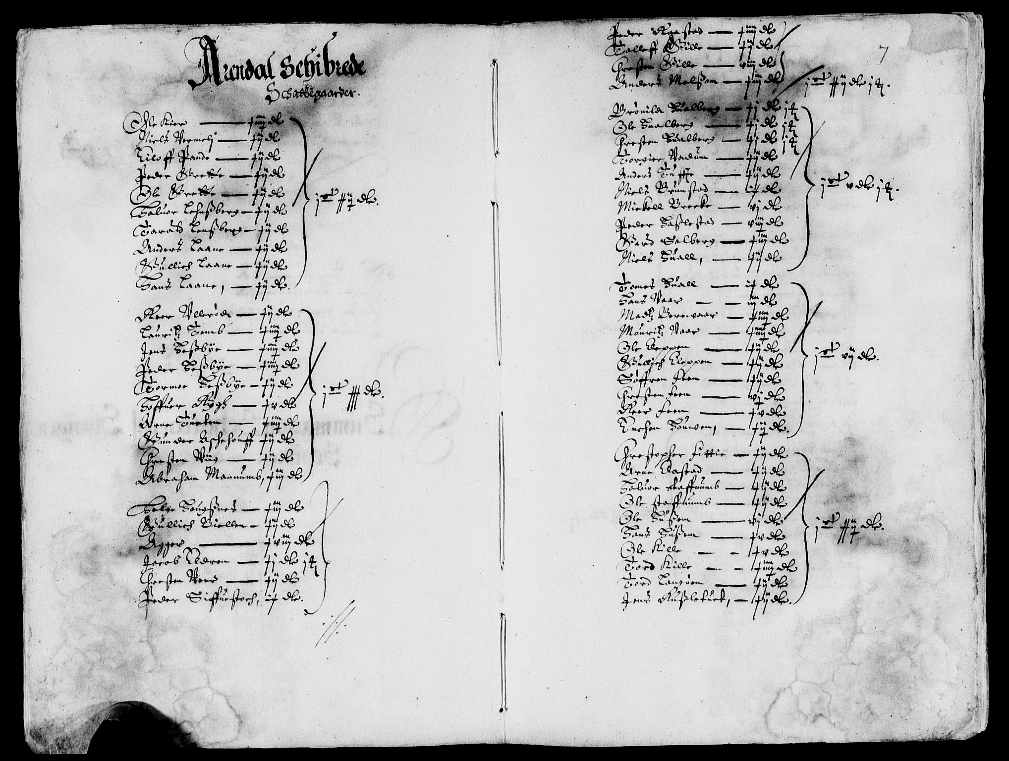 Rentekammeret inntil 1814, Reviderte regnskaper, Lensregnskaper, AV/RA-EA-5023/R/Rb/Rbo/L0026: Tønsberg len, 1644-1646