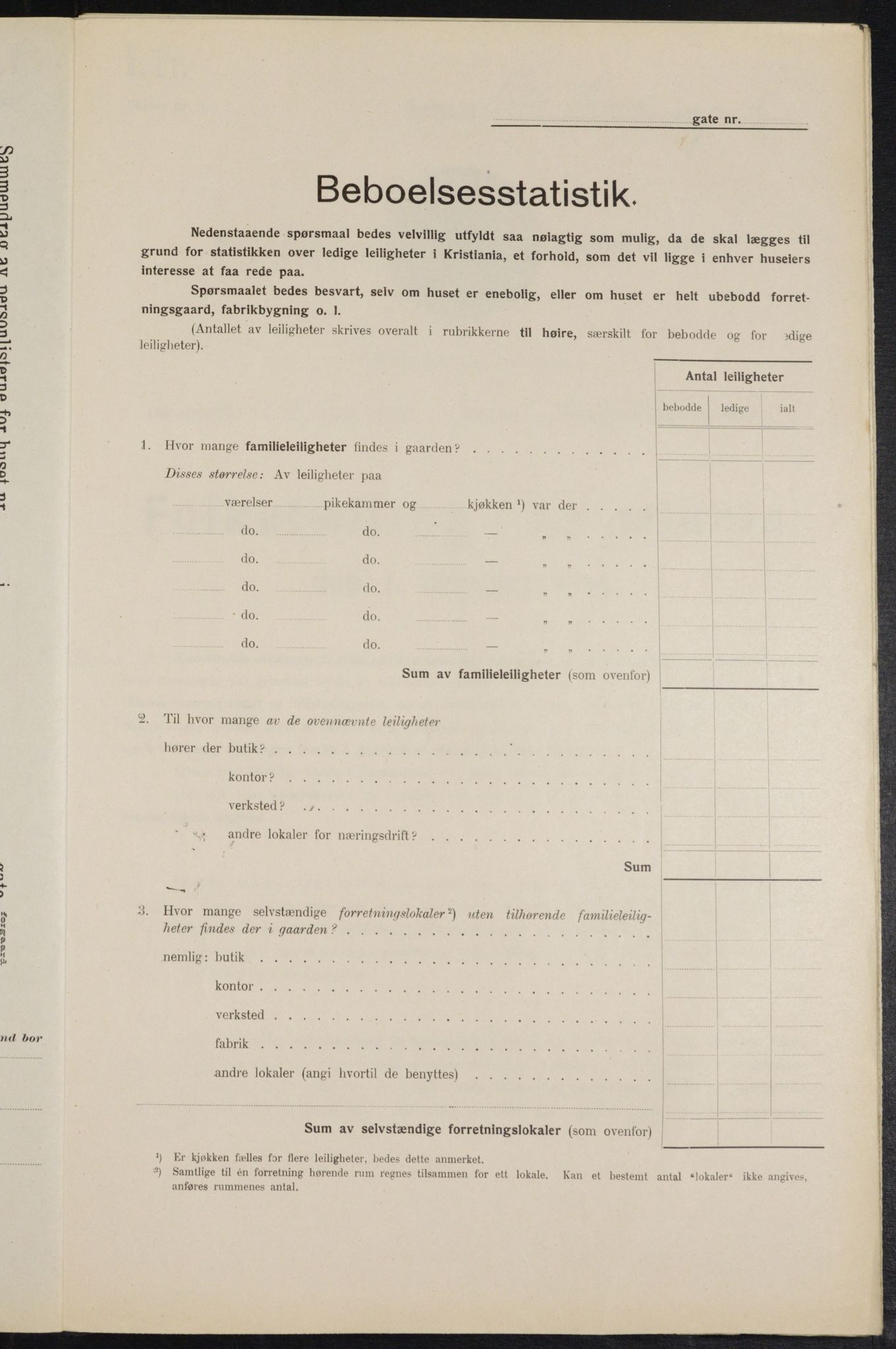 OBA, Municipal Census 1914 for Kristiania, 1914, p. 57512