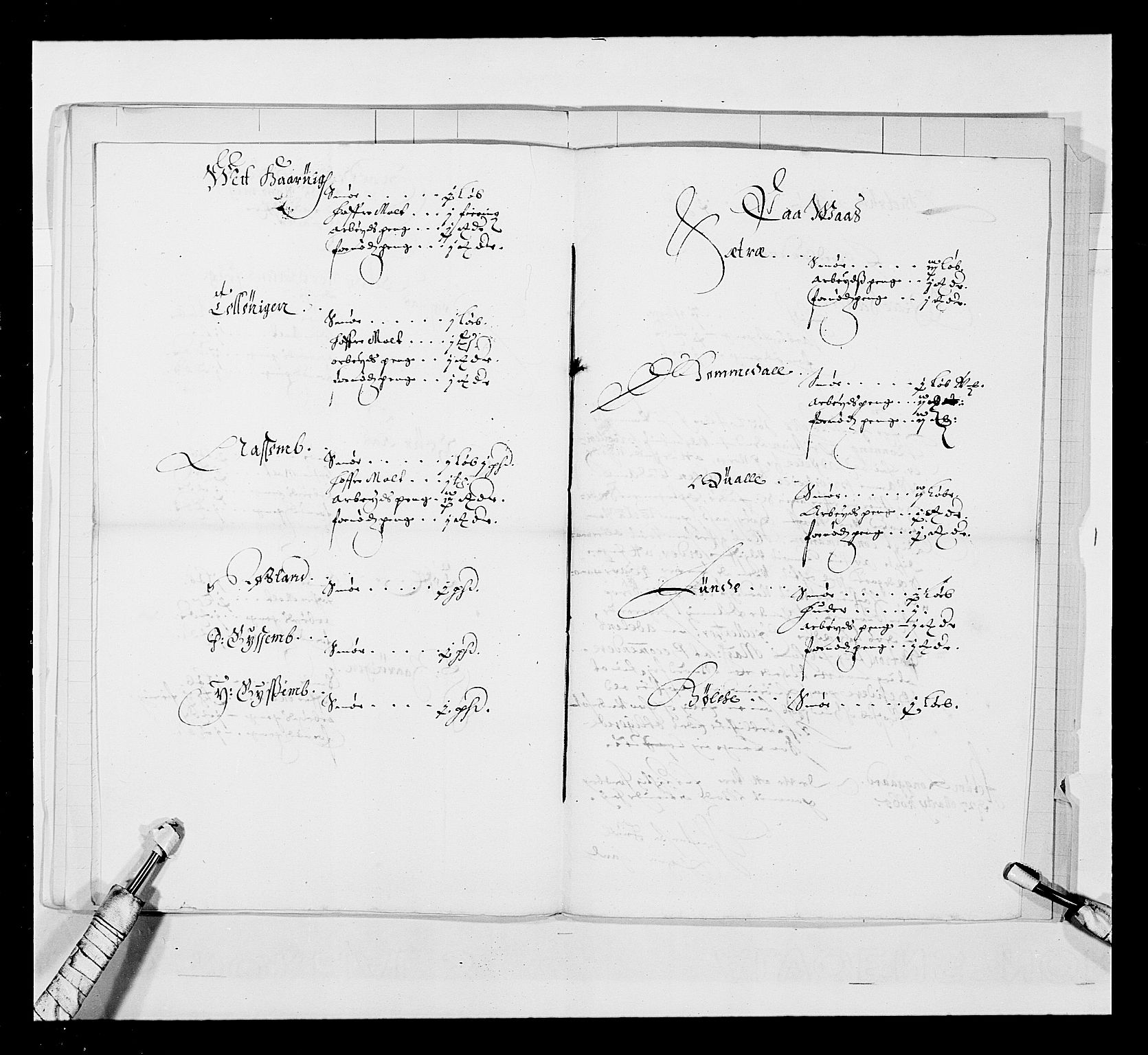 Stattholderembetet 1572-1771, AV/RA-EA-2870/Ek/L0032/0002: Jordebøker 1662-1720: / Adelsjordebøker, 1665, p. 228