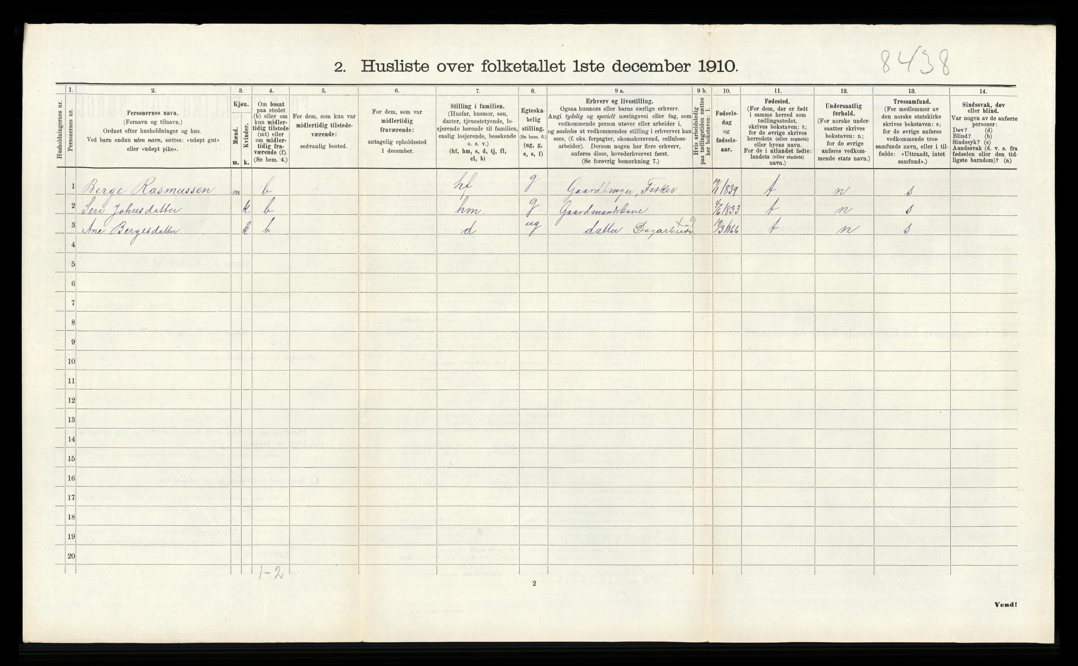 RA, 1910 census for Sjernarøy, 1910, p. 130