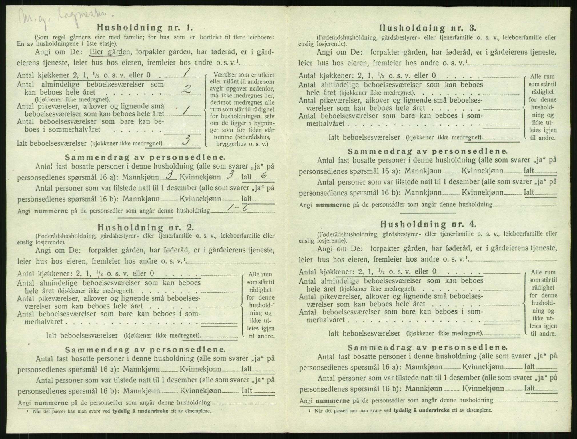 SAT, 1920 census for Eid, 1920, p. 116