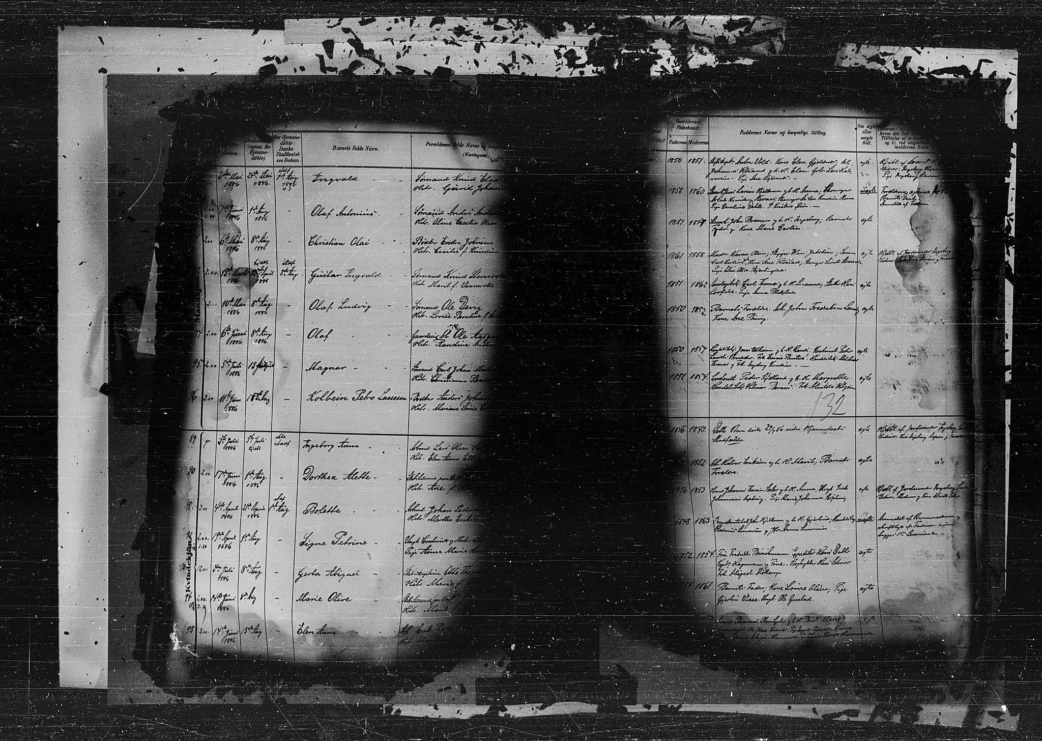 Ministerialprotokoller, klokkerbøker og fødselsregistre - Møre og Romsdal, AV/SAT-A-1454/572/L0850: Parish register (official) no. 572A13, 1880-1888, p. 132
