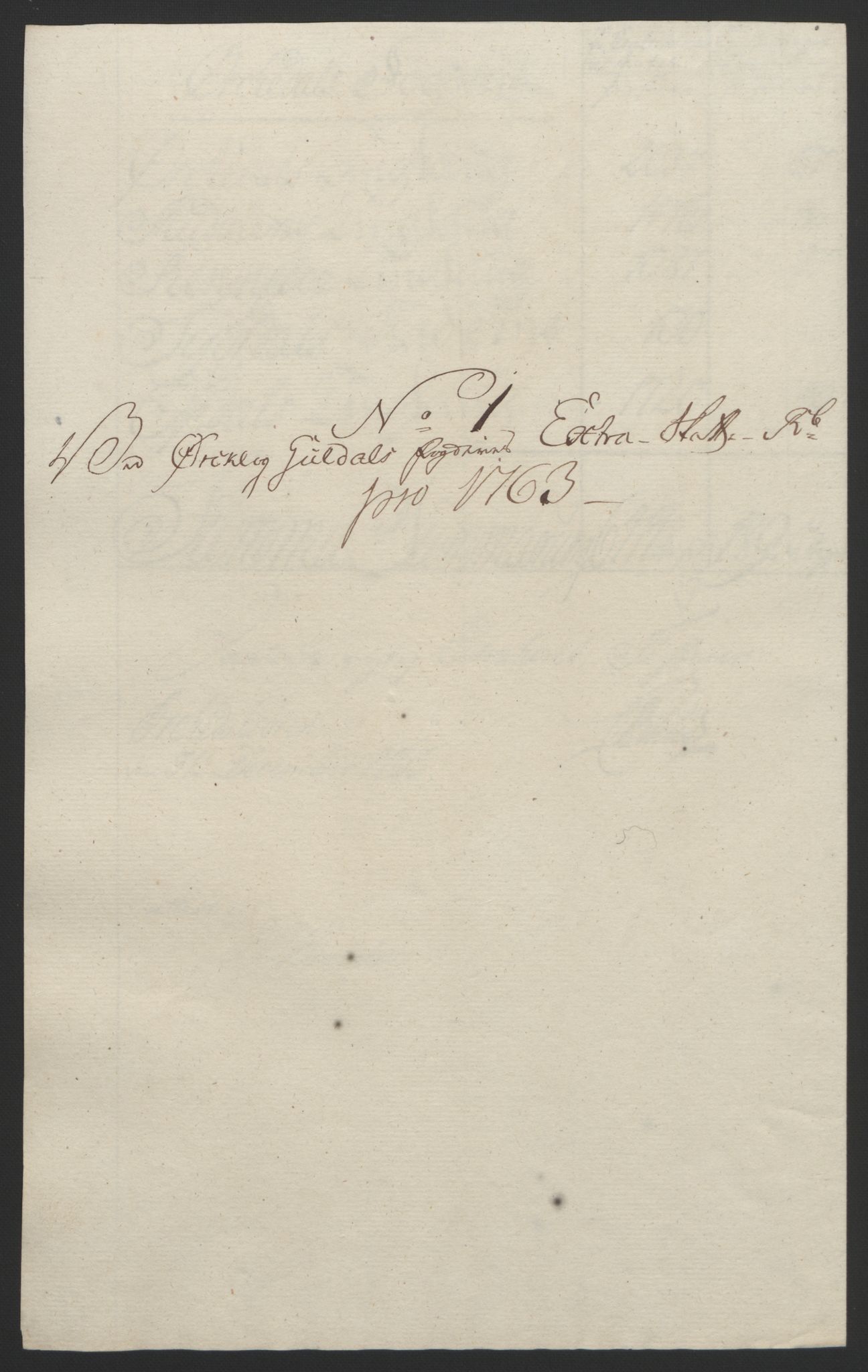 Rentekammeret inntil 1814, Reviderte regnskaper, Fogderegnskap, RA/EA-4092/R60/L4094: Ekstraskatten Orkdal og Gauldal, 1762-1765, p. 92