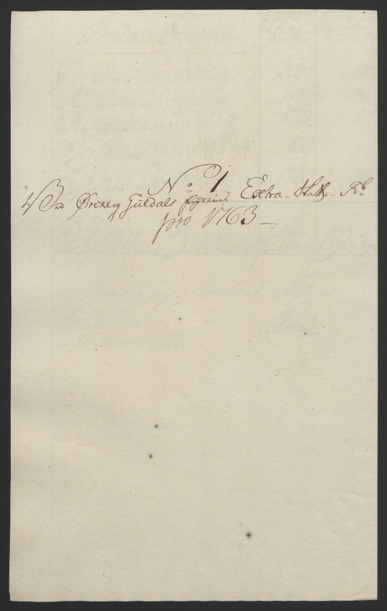 Rentekammeret inntil 1814, Reviderte regnskaper, Fogderegnskap, AV/RA-EA-4092/R60/L4094: Ekstraskatten Orkdal og Gauldal, 1762-1765, p. 92