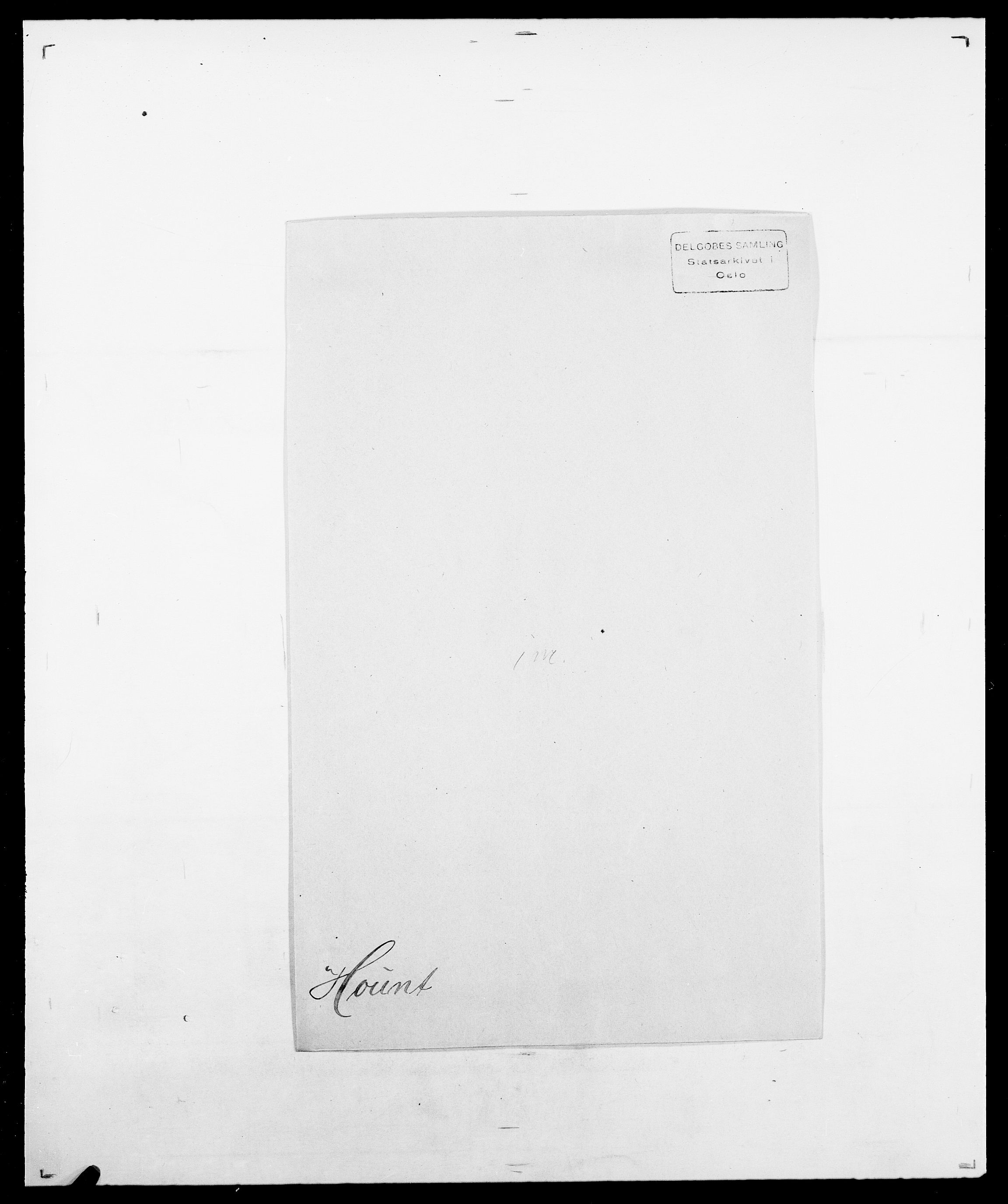 Delgobe, Charles Antoine - samling, SAO/PAO-0038/D/Da/L0018: Hoch - Howert, p. 1029