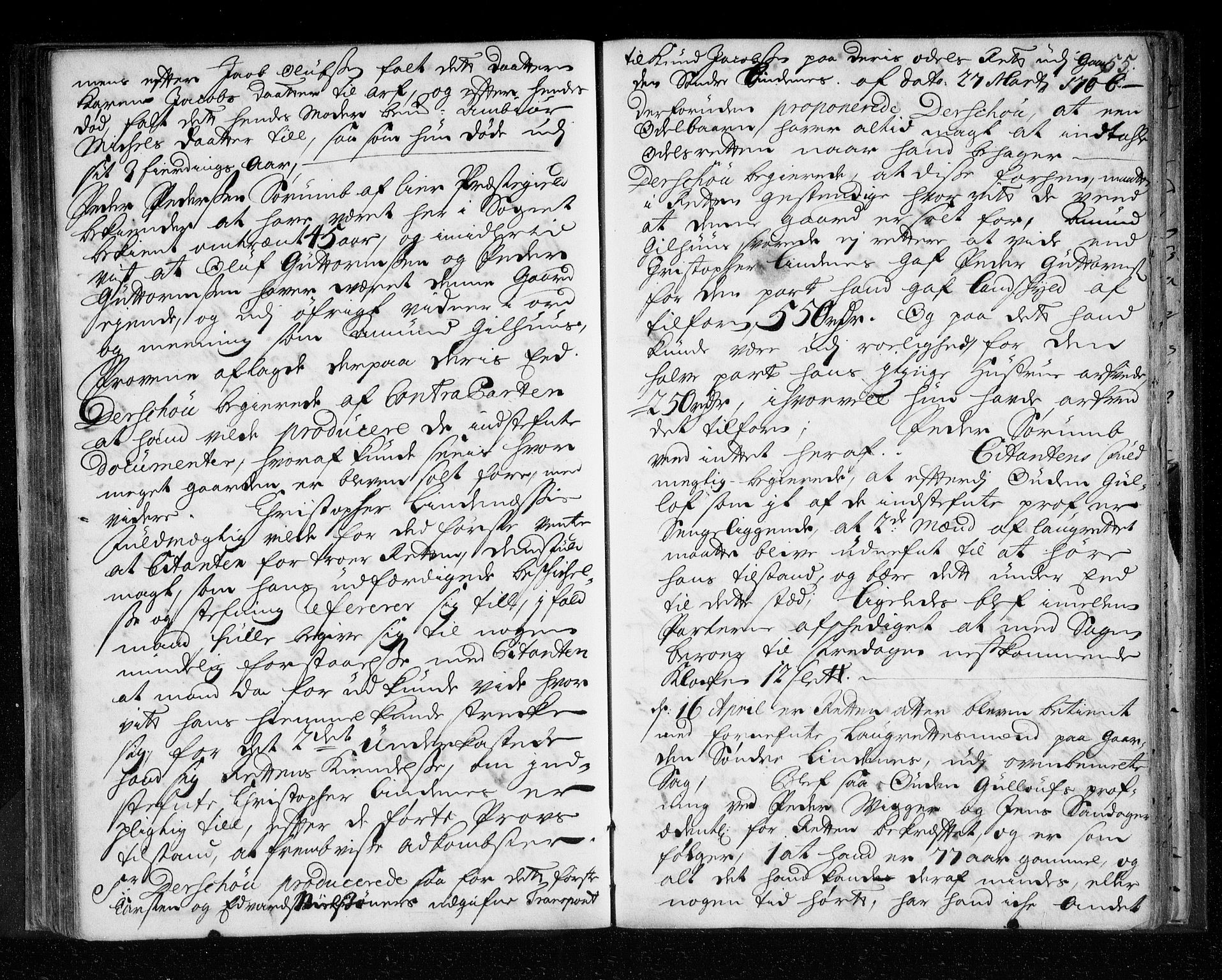 Lier, Røyken og Hurum sorenskriveri, AV/SAKO-A-89/F/Fa/L0041: Tingbok, 1706-1707, p. 55