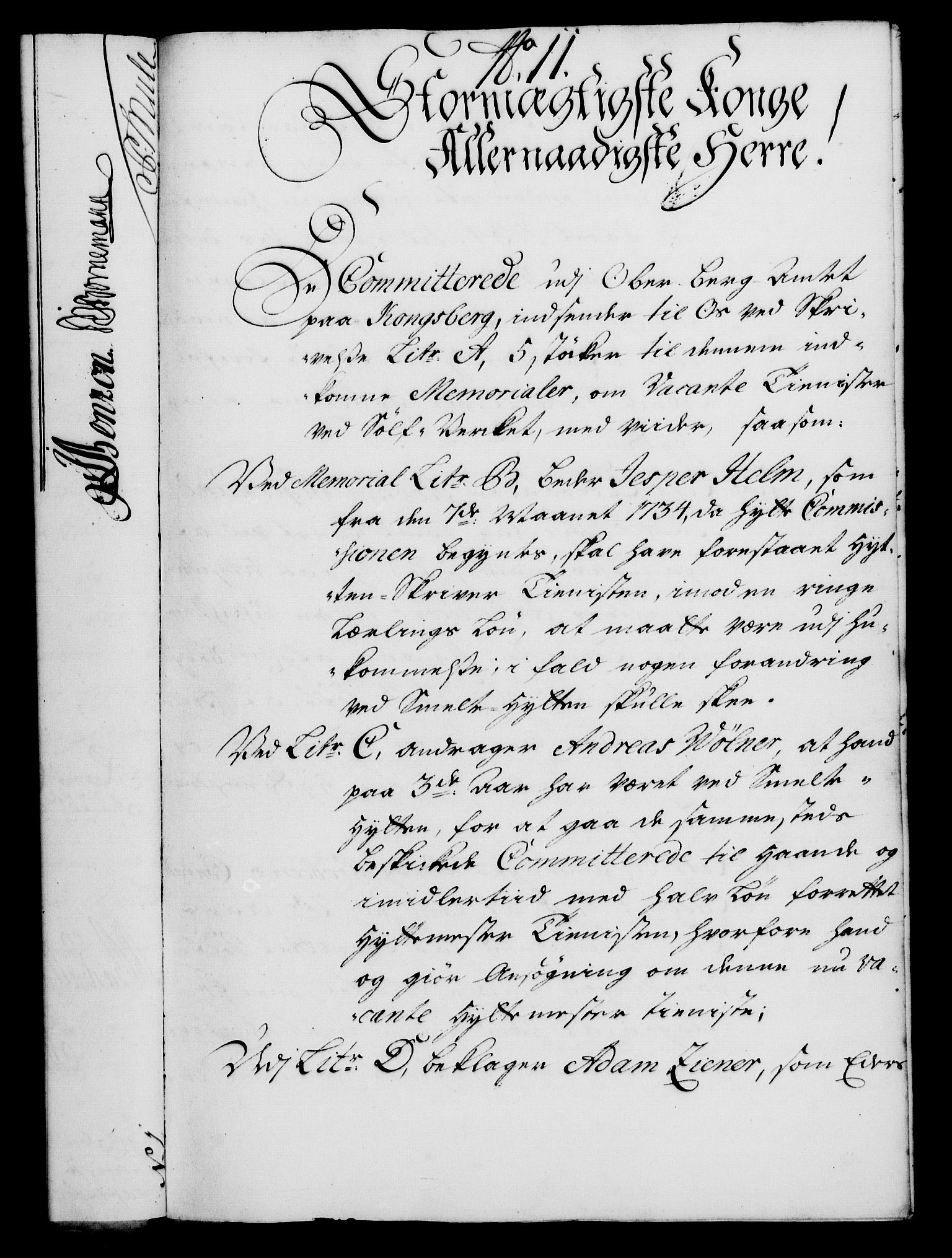 Rentekammeret, Kammerkanselliet, RA/EA-3111/G/Gf/Gfa/L0021: Norsk relasjons- og resolusjonsprotokoll (merket RK 52.21), 1738, p. 83