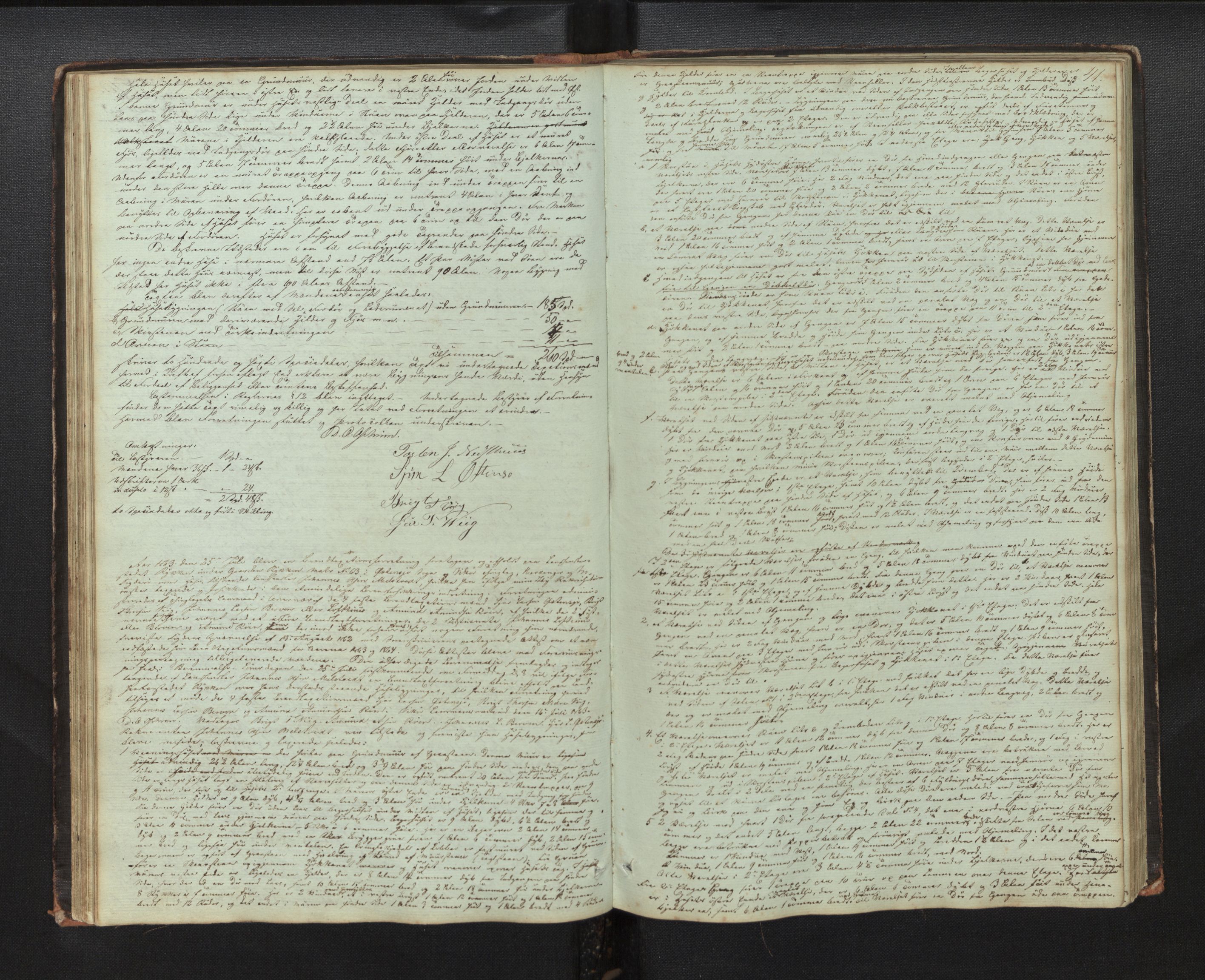 Lensmannen i Kvam, AV/SAB-A-33201/0012/L0001: Branntakstprotokoll, 1851-1881, p. 40b-41a