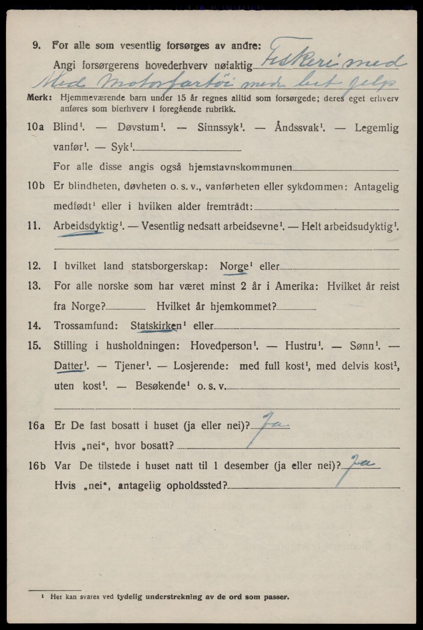 SAST, 1920 census for Åkra, 1920, p. 4385