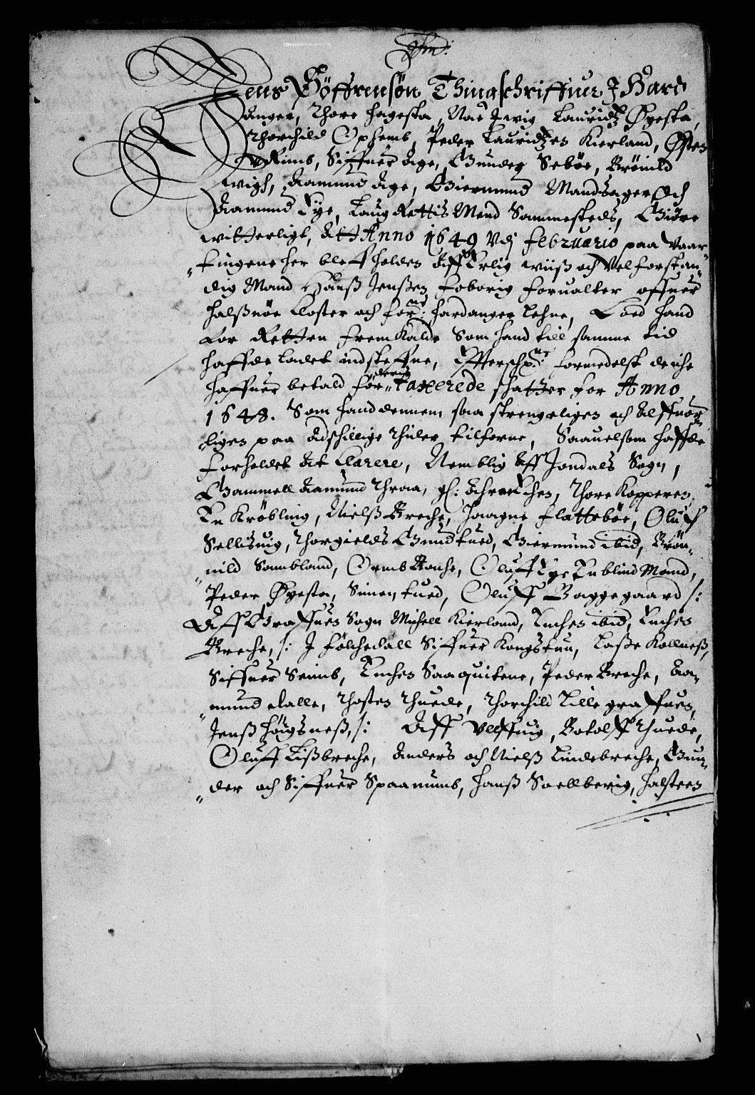 Rentekammeret inntil 1814, Reviderte regnskaper, Lensregnskaper, AV/RA-EA-5023/R/Rb/Rbt/L0113: Bergenhus len, 1648-1650
