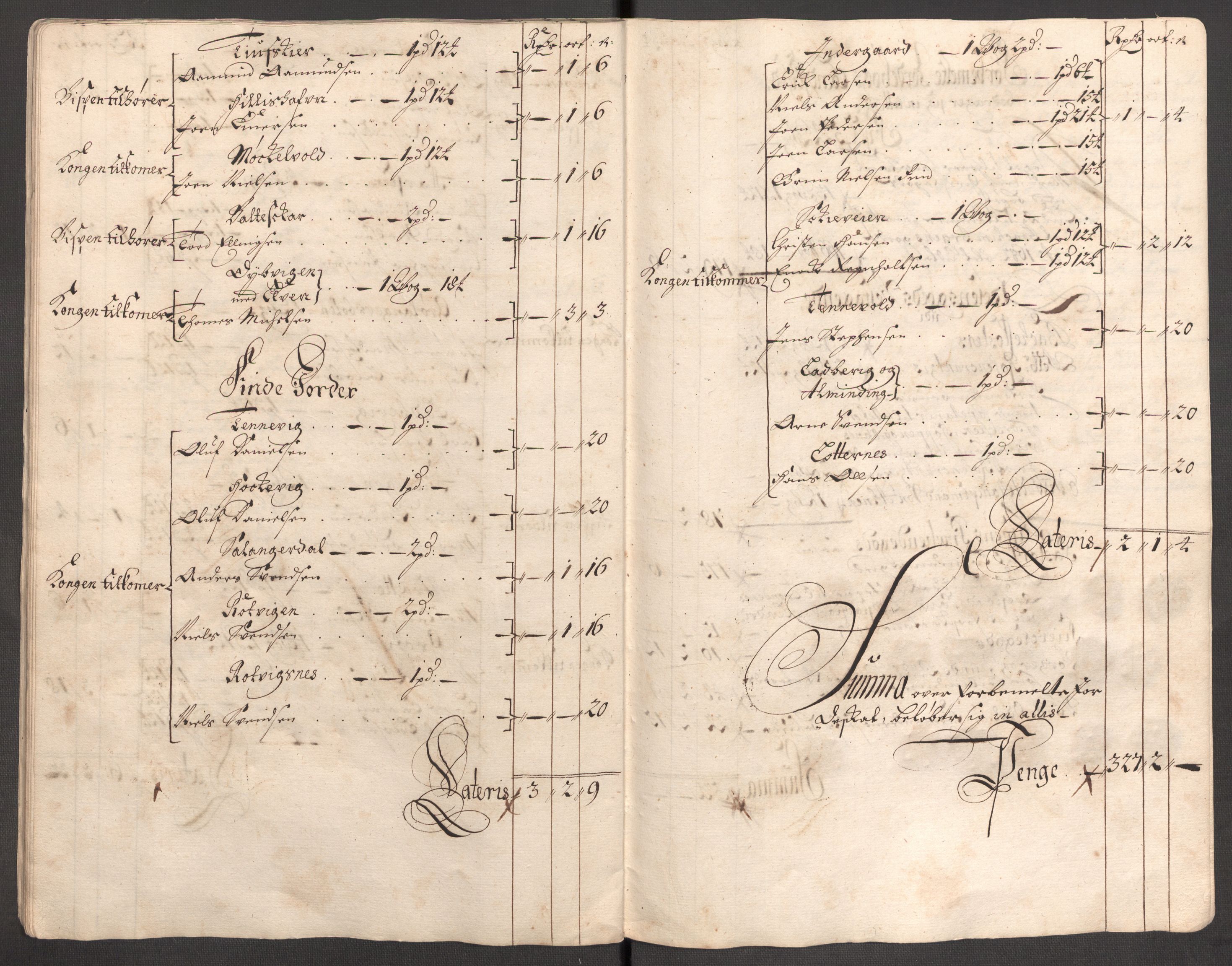 Rentekammeret inntil 1814, Reviderte regnskaper, Fogderegnskap, AV/RA-EA-4092/R68/L4755: Fogderegnskap Senja og Troms, 1700-1704, p. 304