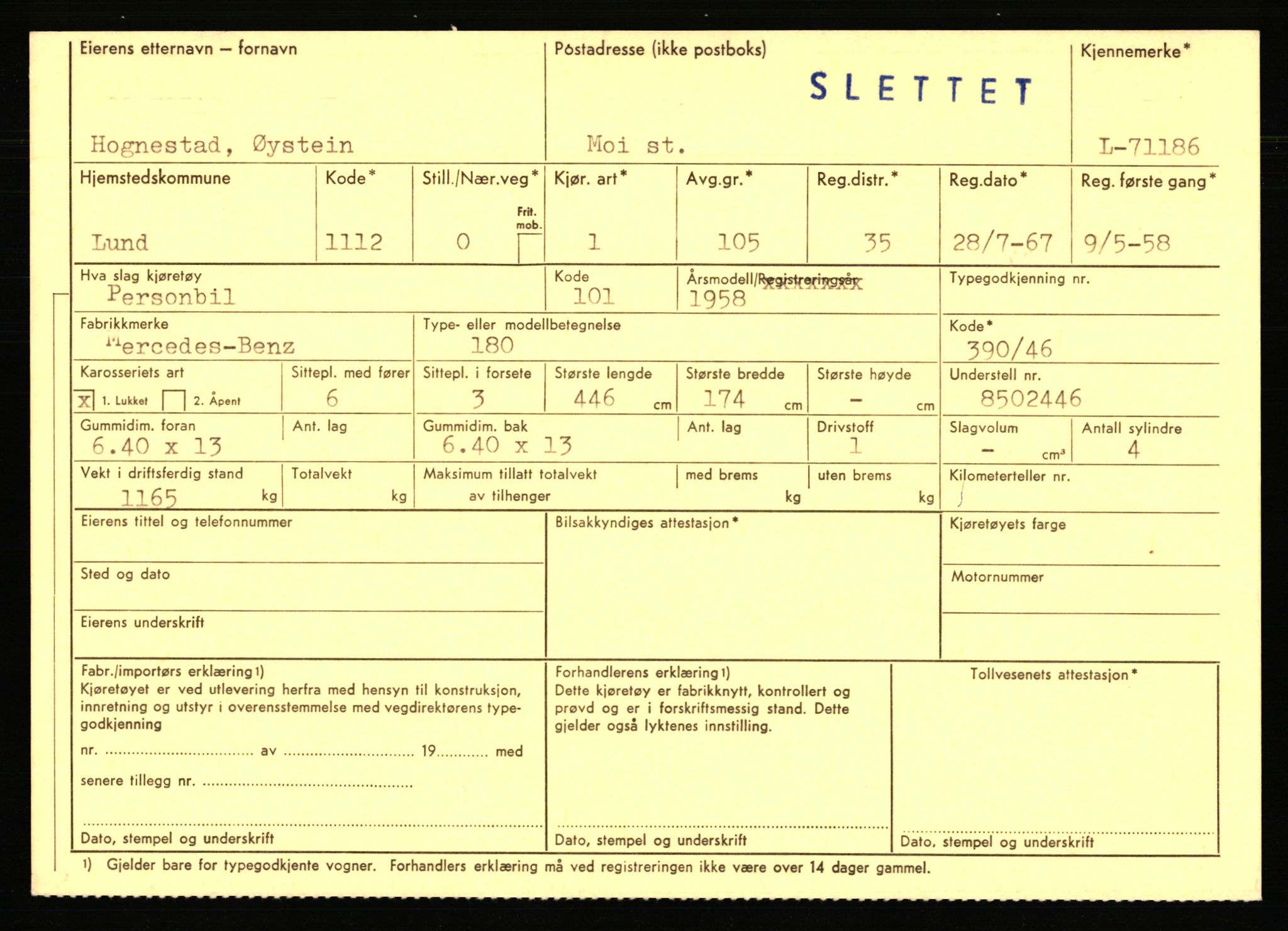 Stavanger trafikkstasjon, AV/SAST-A-101942/0/F/L0066: L-68000 - L-71599, 1930-1971, p. 2139