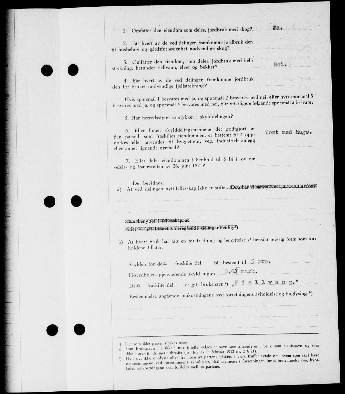 Onsøy sorenskriveri, SAO/A-10474/G/Ga/Gab/L0016: Mortgage book no. II A-16, 1946-1946, Diary no: : 858/1946
