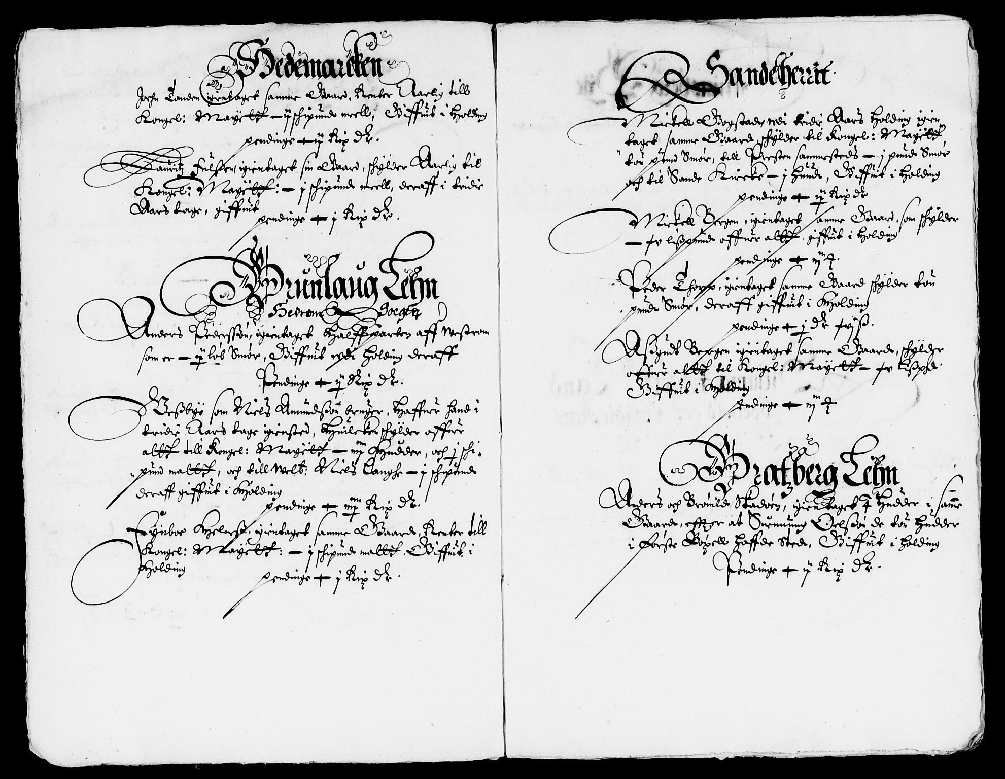 Rentekammeret inntil 1814, Reviderte regnskaper, Lensregnskaper, AV/RA-EA-5023/R/Rb/Rbo/L0024: Tønsberg len, 1642-1644