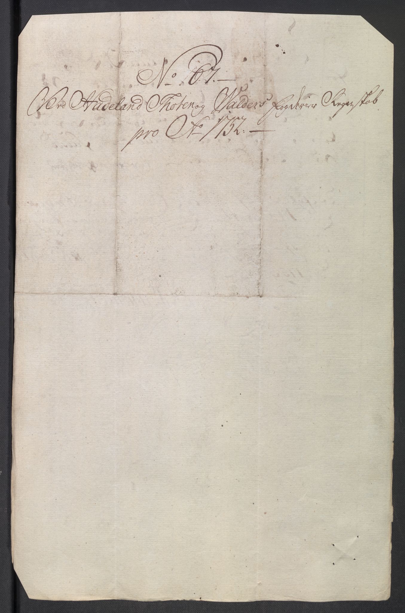 Rentekammeret inntil 1814, Reviderte regnskaper, Fogderegnskap, RA/EA-4092/R18/L1349: Fogderegnskap Hadeland, Toten og Valdres, 1752-1753, p. 618