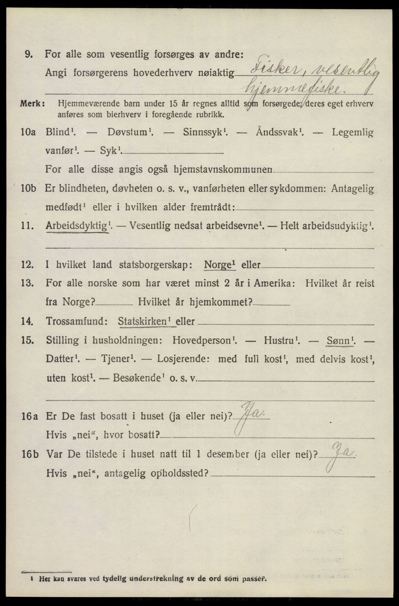 SAKO, 1920 census for Brunlanes, 1920, p. 4456