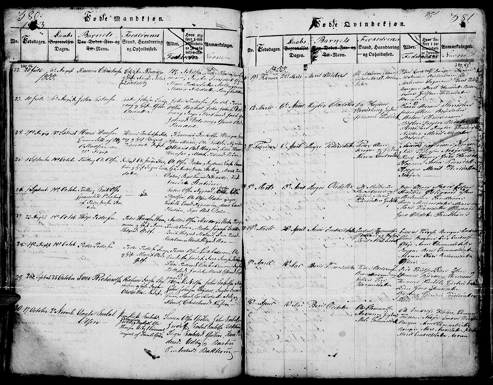 Tynset prestekontor, SAH/PREST-058/H/Ha/Hab/L0001: Parish register (copy) no. 1, 1814-1859