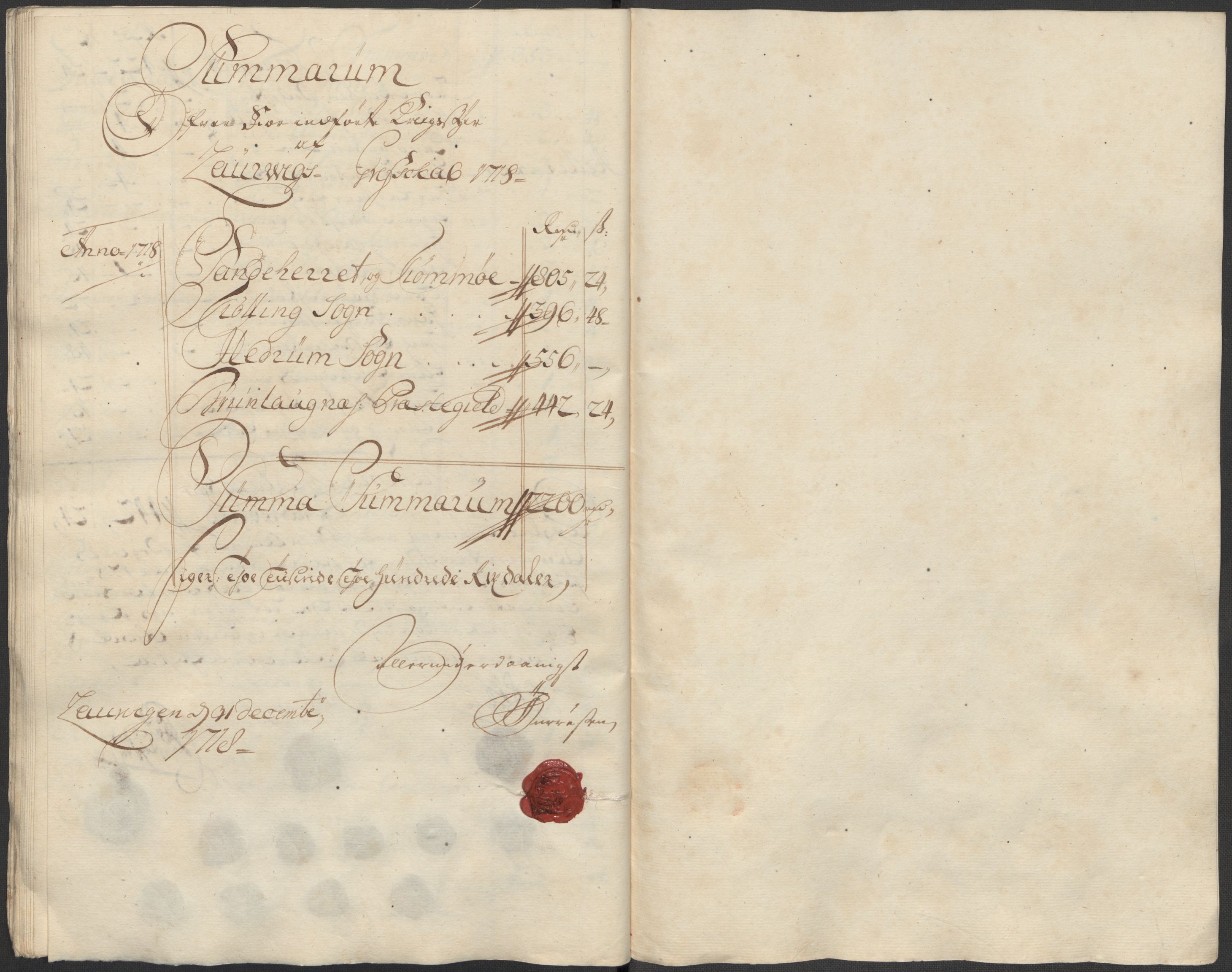 Rentekammeret inntil 1814, Reviderte regnskaper, Fogderegnskap, RA/EA-4092/R33/L1988: Fogderegnskap Larvik grevskap, 1718, p. 247