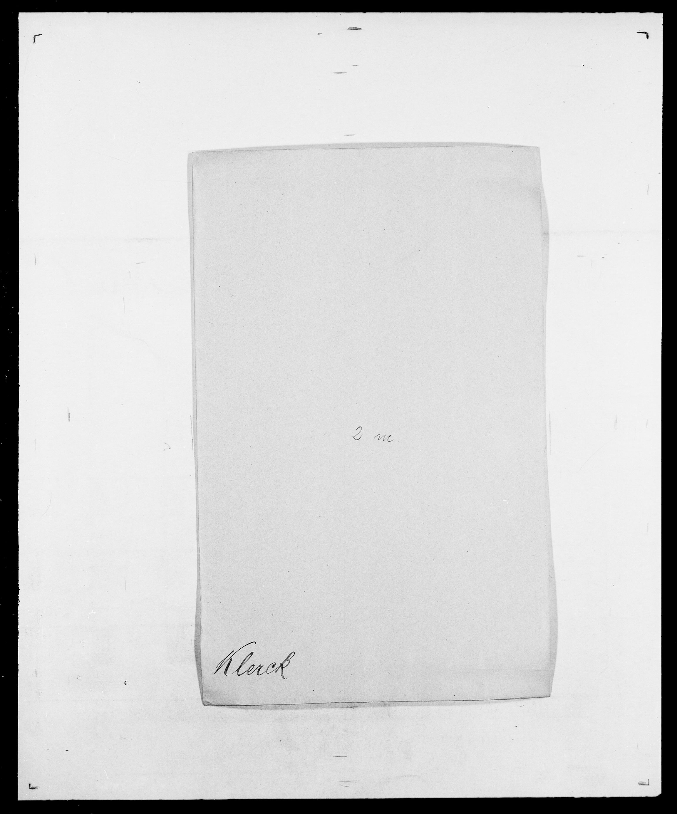 Delgobe, Charles Antoine - samling, SAO/PAO-0038/D/Da/L0021: Klagenberg - Kristoft, p. 46