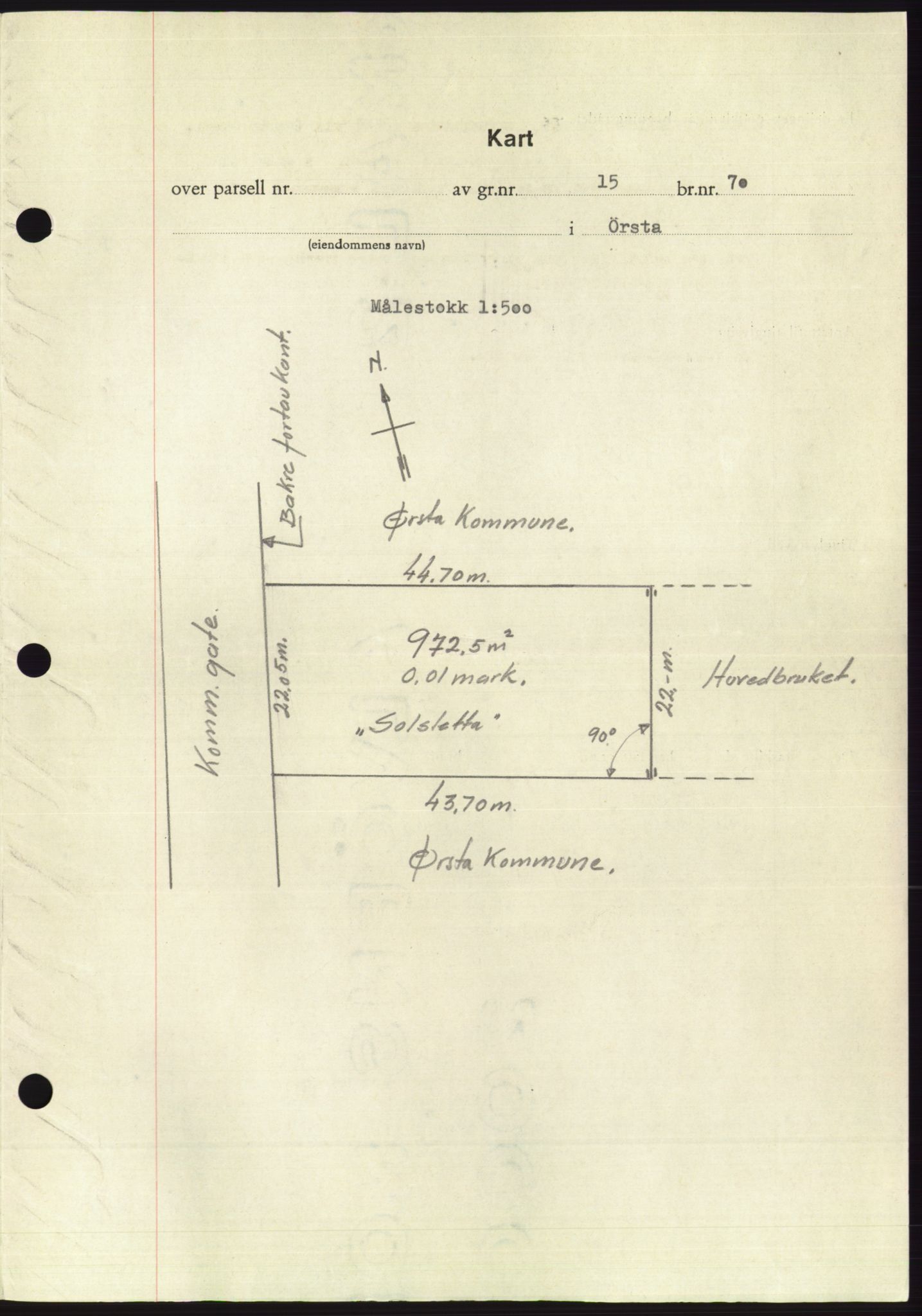 Søre Sunnmøre sorenskriveri, AV/SAT-A-4122/1/2/2C/L0104: Mortgage book no. 30A, 1956-1956, Diary no: : 1932/1956