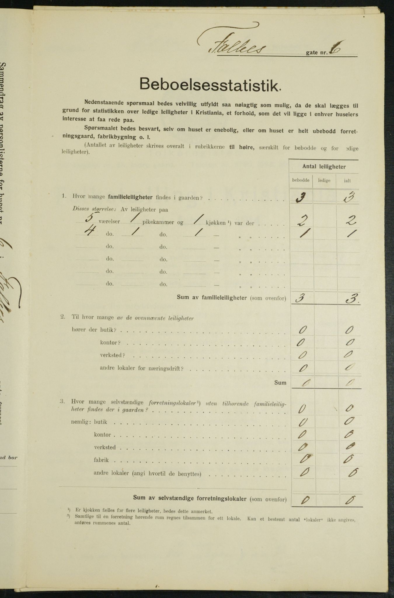 OBA, Municipal Census 1914 for Kristiania, 1914, p. 23331