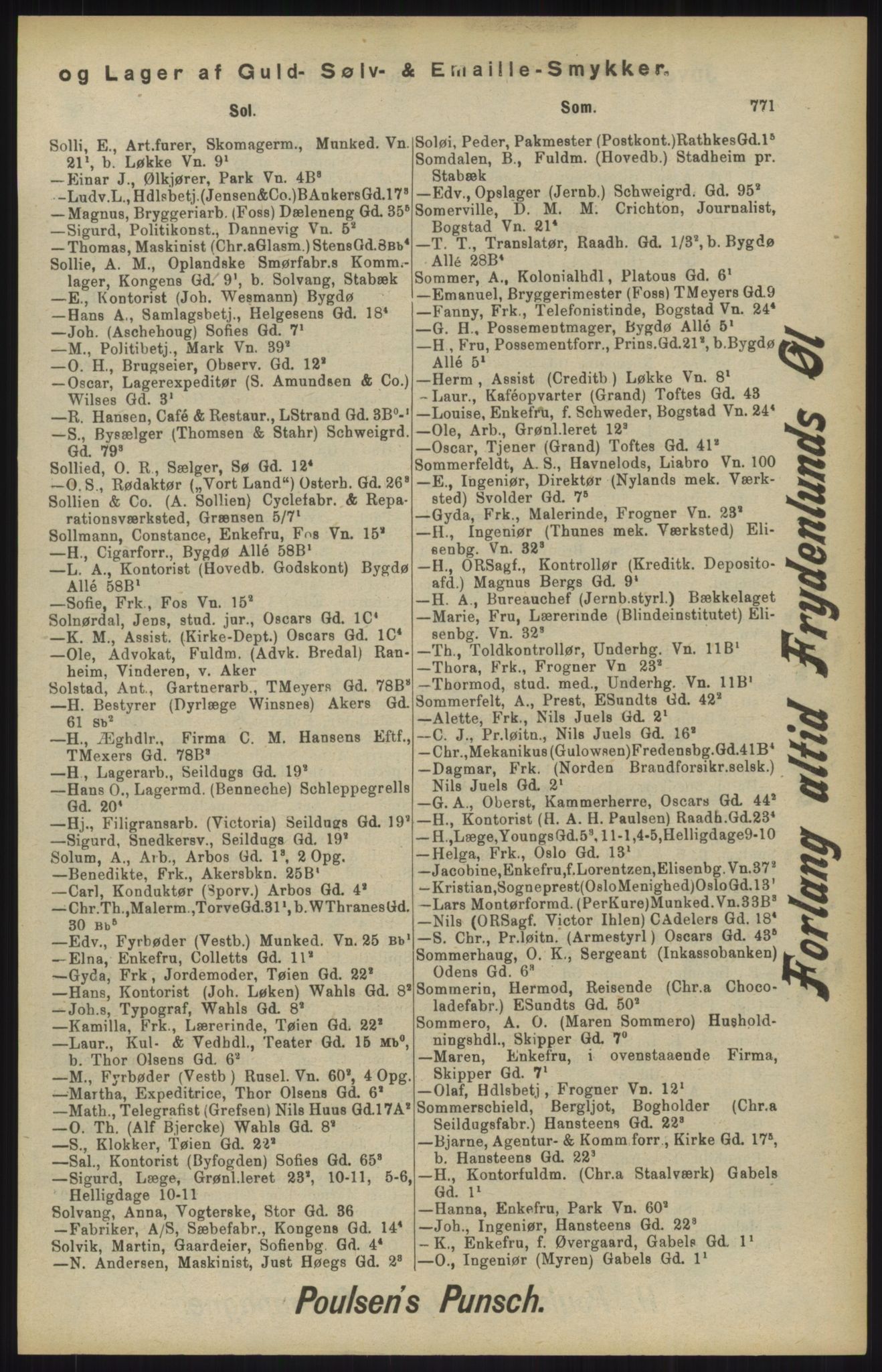 Kristiania/Oslo adressebok, PUBL/-, 1904, p. 771