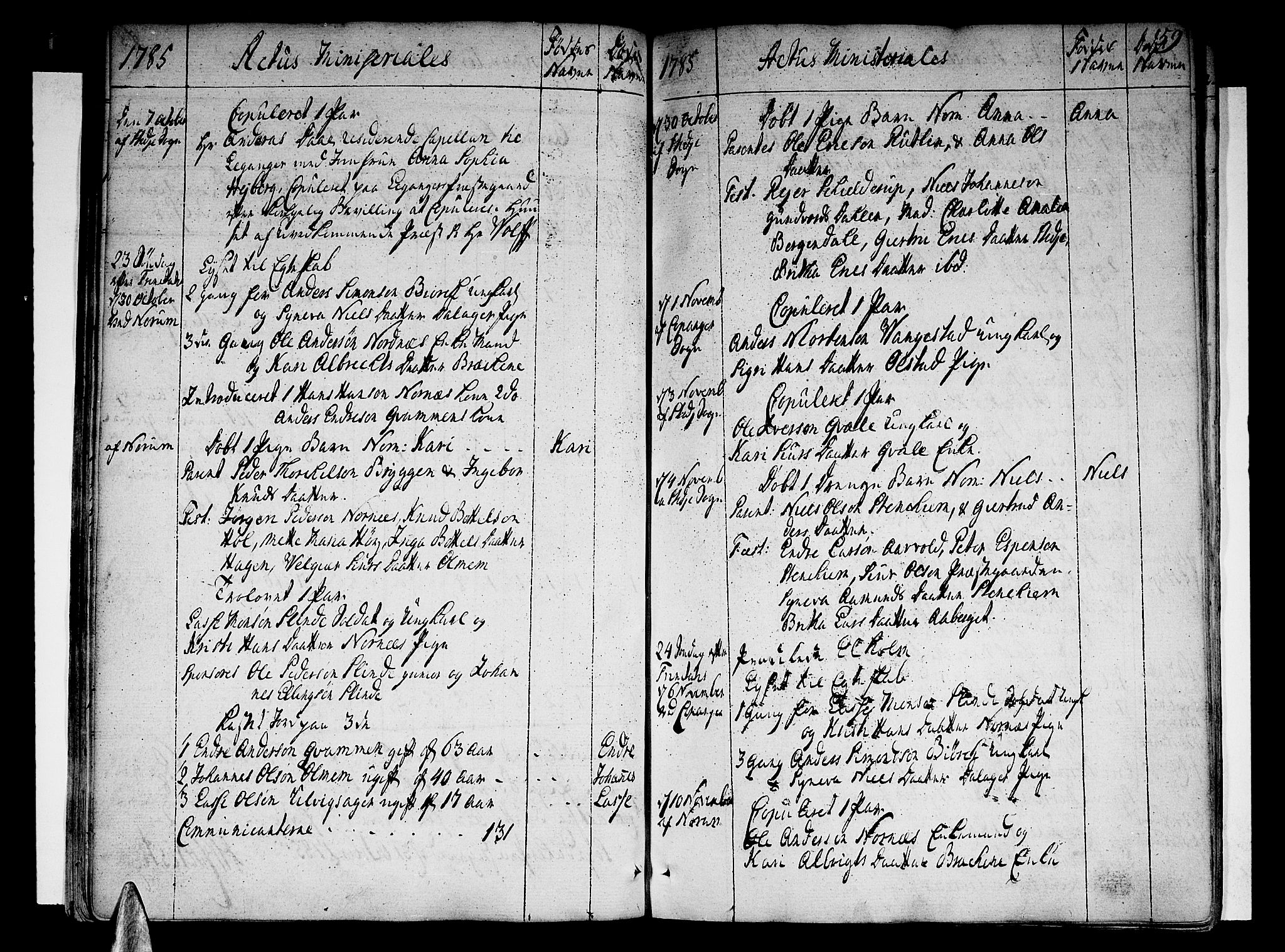 Sogndal sokneprestembete, SAB/A-81301/H/Haa/Haaa/L0007: Parish register (official) no. A 7, 1782-1795, p. 59