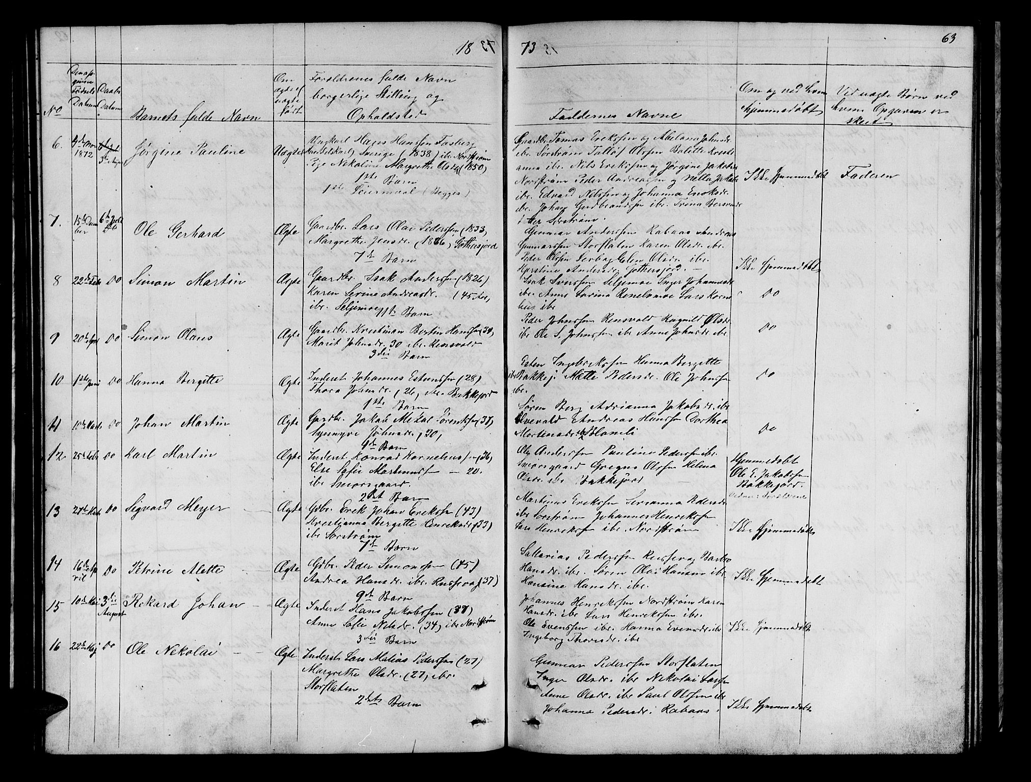 Tranøy sokneprestkontor, SATØ/S-1313/I/Ia/Iab/L0021klokker: Parish register (copy) no. 21, 1861-1886, p. 63