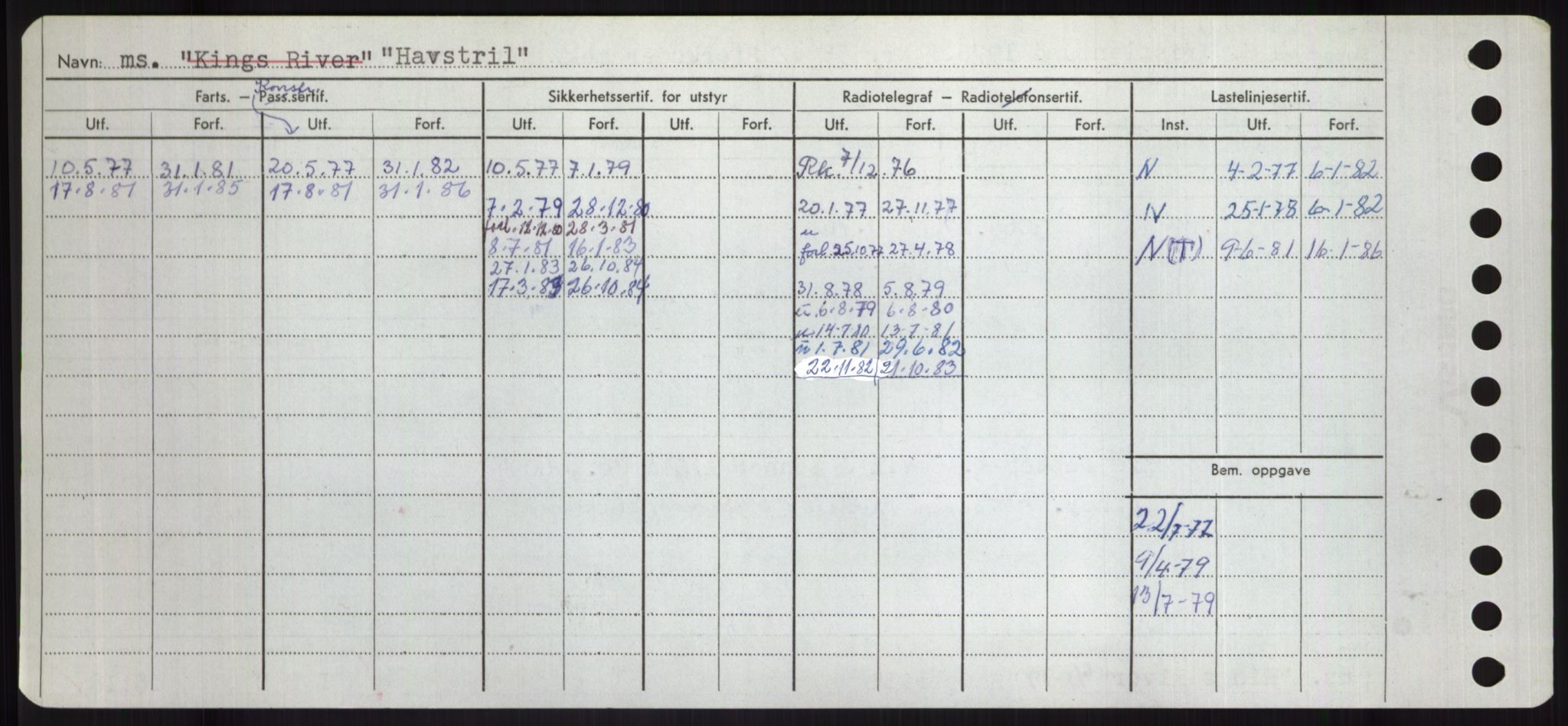 Sjøfartsdirektoratet med forløpere, Skipsmålingen, RA/S-1627/H/Hd/L0015: Fartøy, Havm-Hey, p. 64