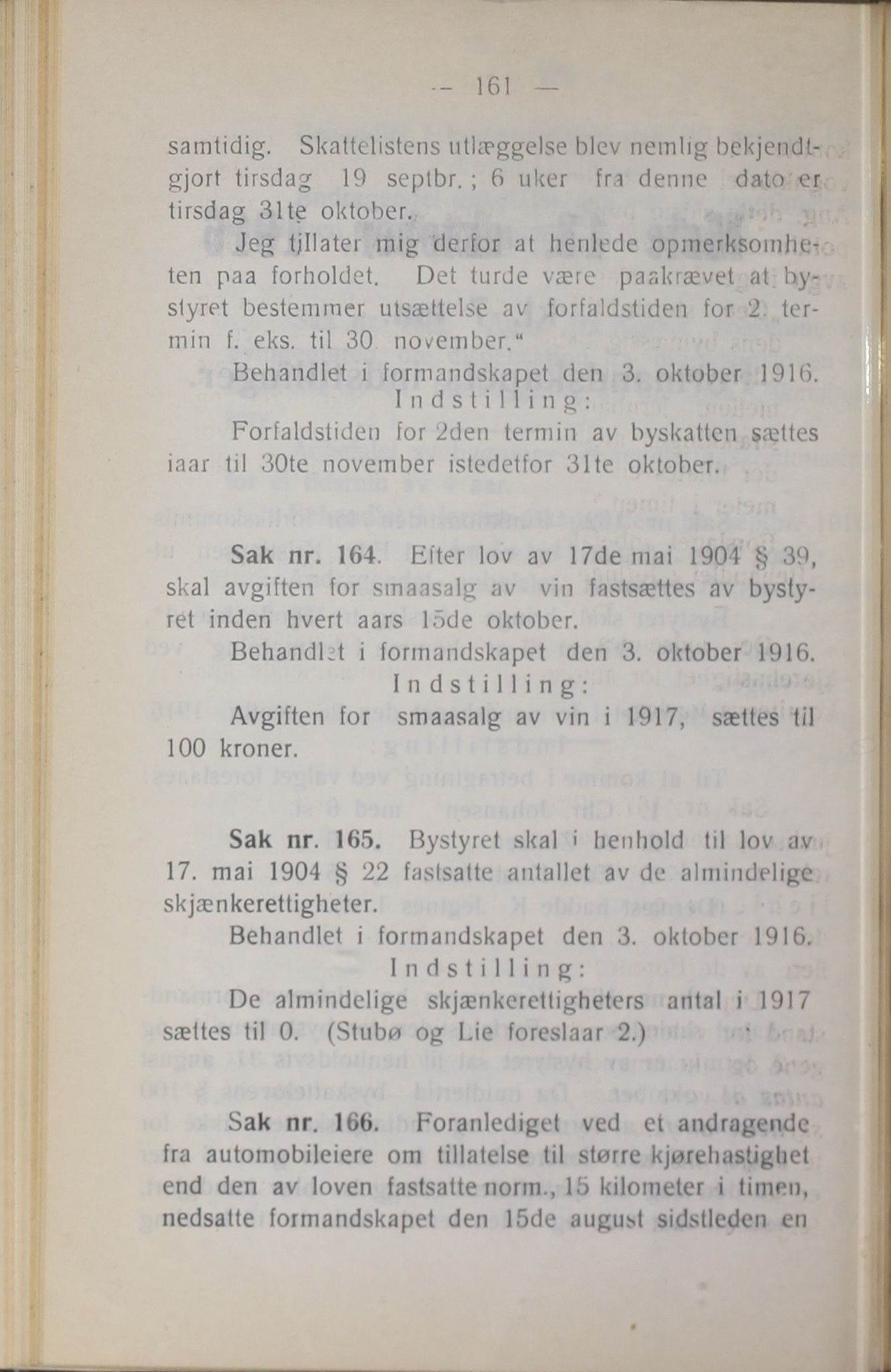 Narvik kommune. Formannskap , AIN/K-18050.150/A/Ab/L0006: Møtebok, 1916