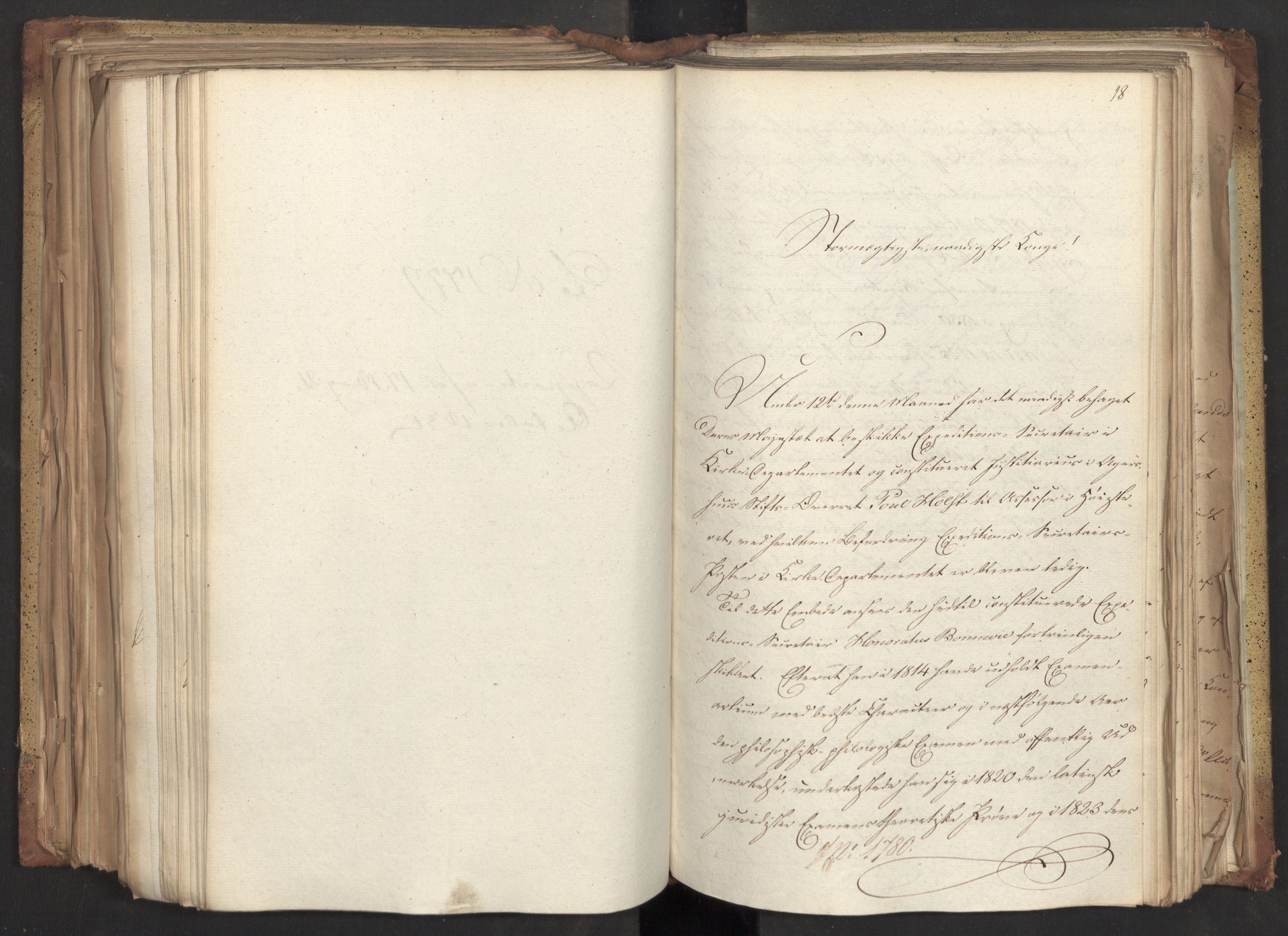 Statsrådsavdelingen i Stockholm, AV/RA-S-1003/D/Da/L0074: Regjeringsinnstillinger nr. 1700-1839, 1831, p. 273